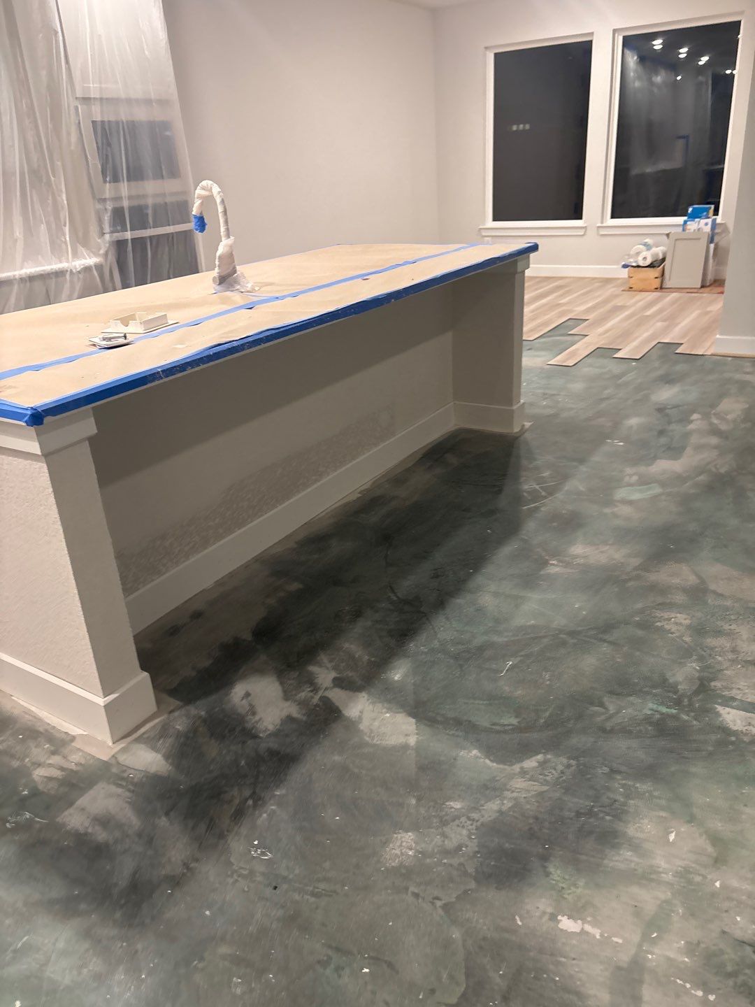 Post-Water Damage Reconstruction – Newly Built Home by L&T General Contractors and Restoration INC