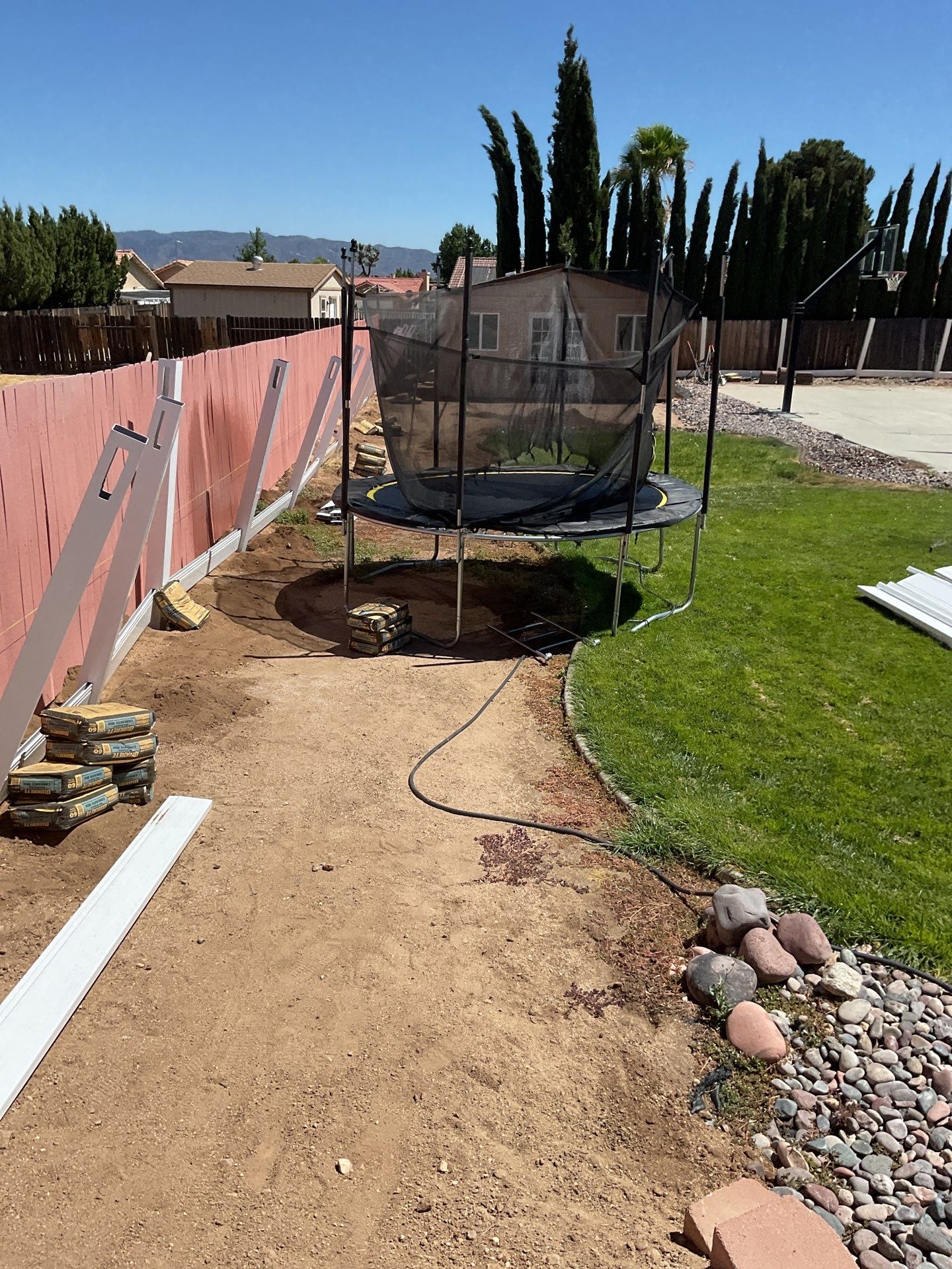 Fence Installation using Vinyl by Fence Guys Inc.