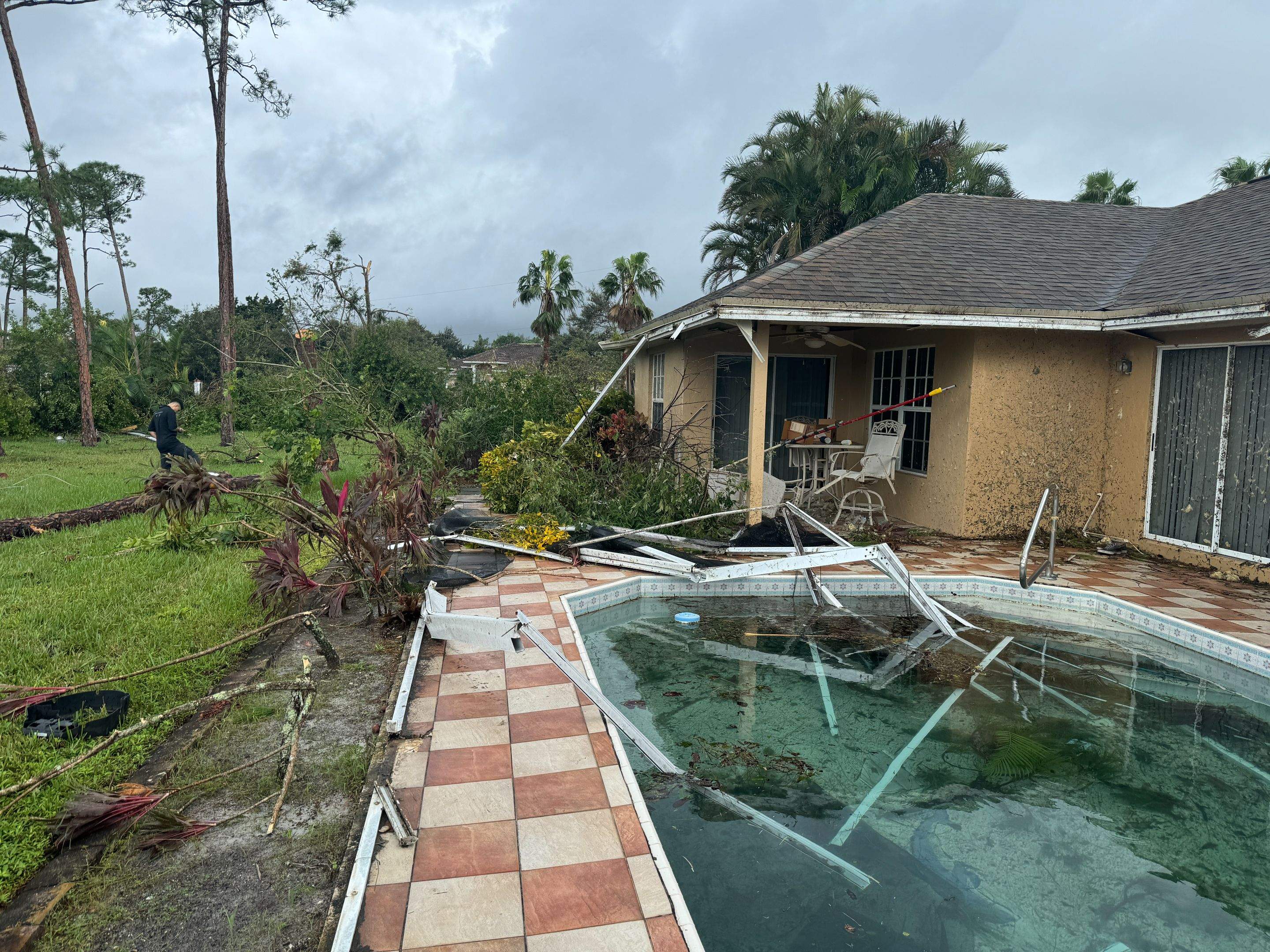 Roof Damage Claim in West Palm Beach by FLAPA & KeyStone