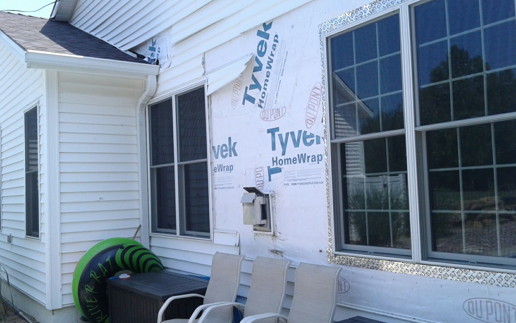 ROOF SIDING GUTTER REPLACEMENT after major Stom  using Owens Corning Duration and Alside Prodigy Siding by Gorilla Exteriors Contracting, LLC
