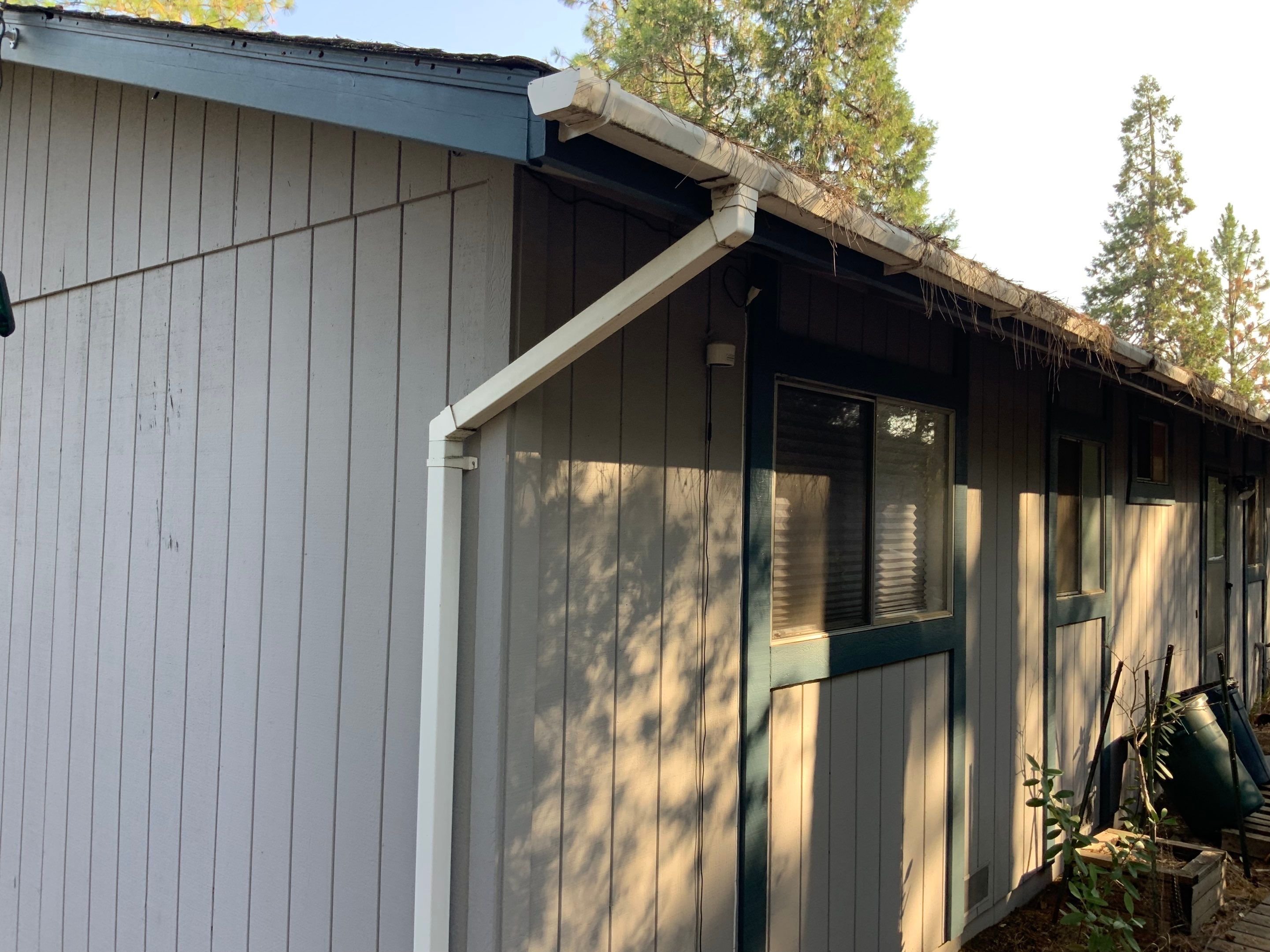 New gutters for this home by Byers Enterprises