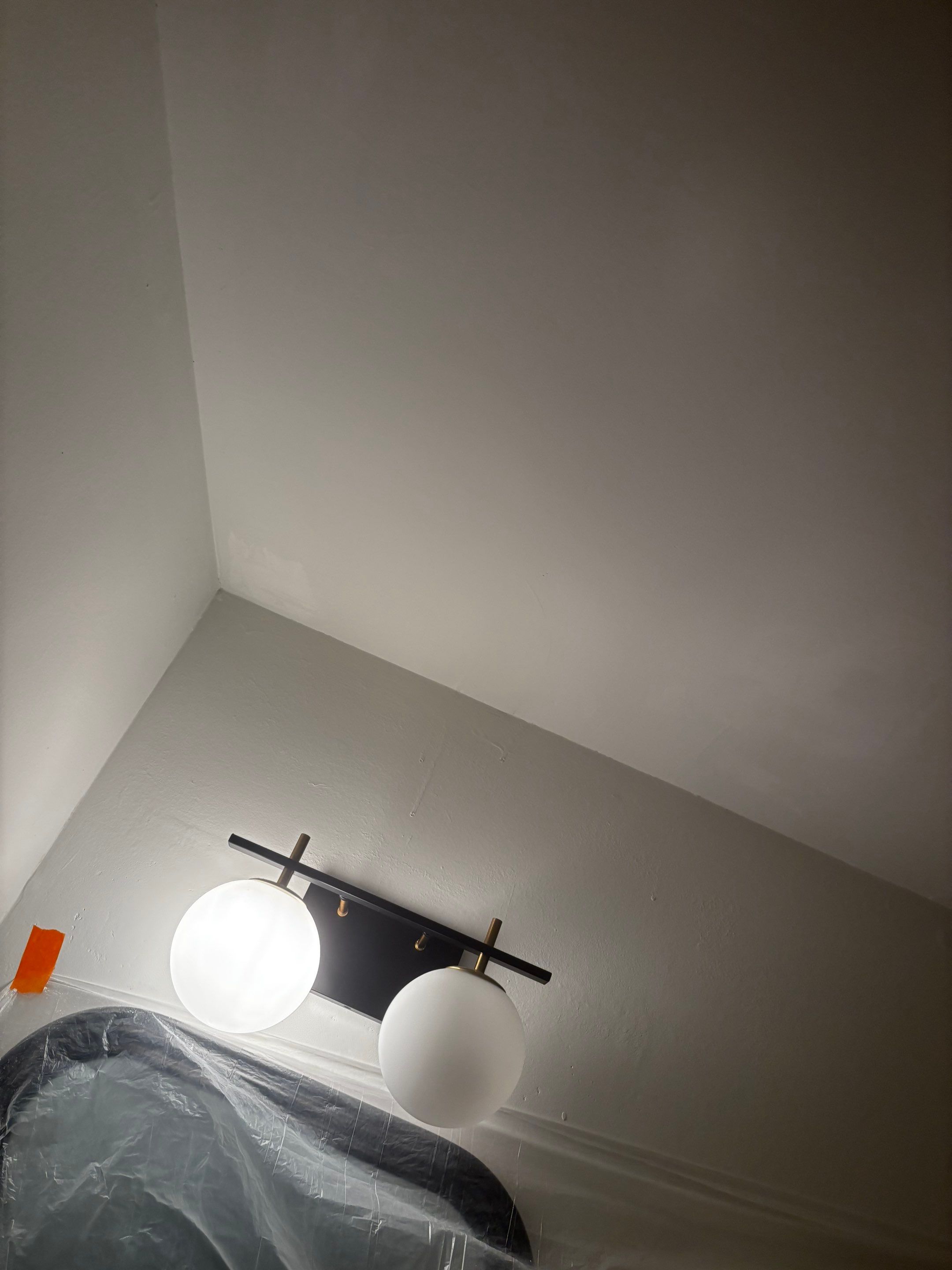 Little Bathroom Ceiling Drywall Repair- Lawrenceville by PGP Surface Solutions, LLC