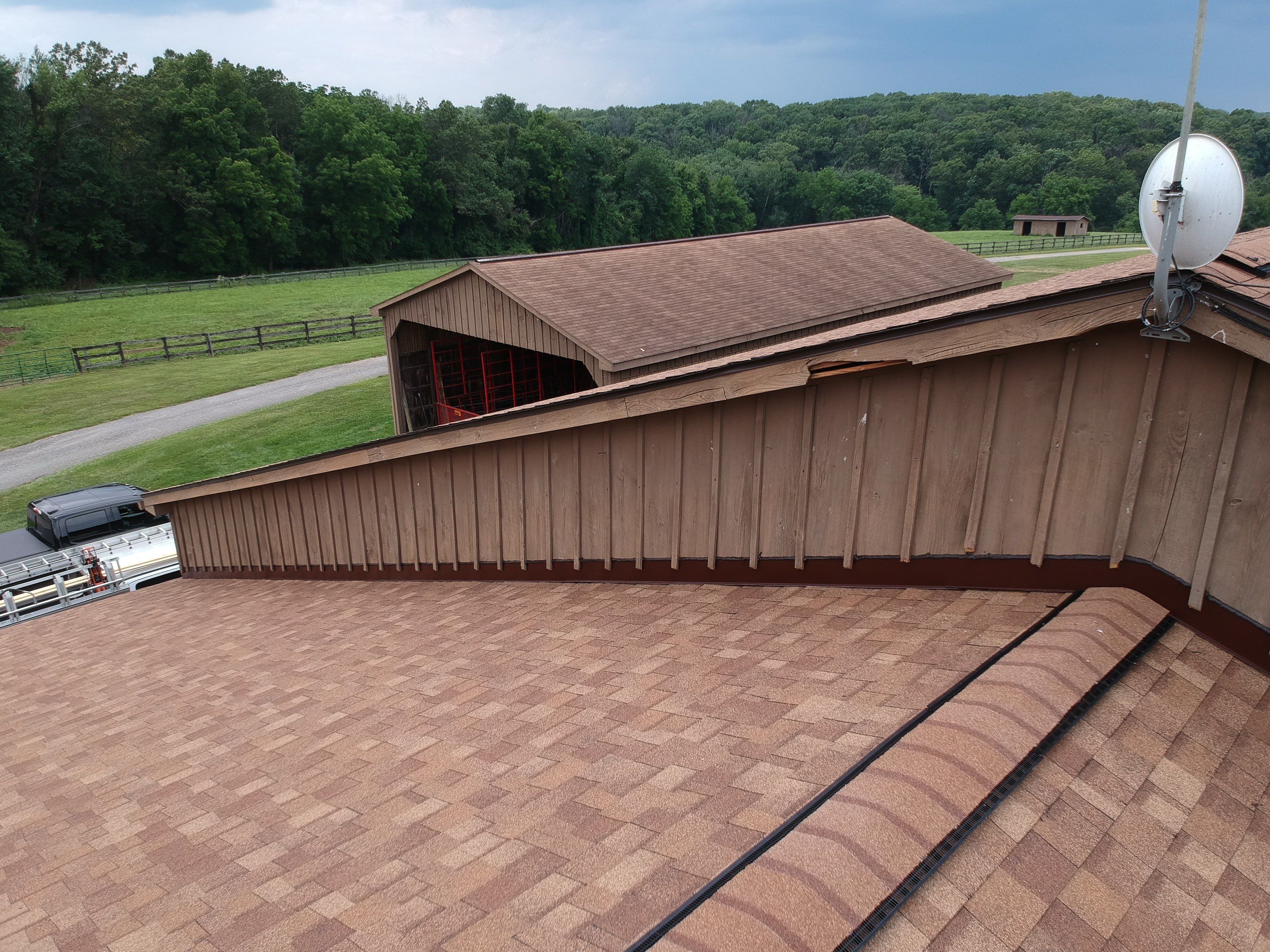 Roof Replacement in Upperco, MD • Private Farm by Seipp Roofing, LLC