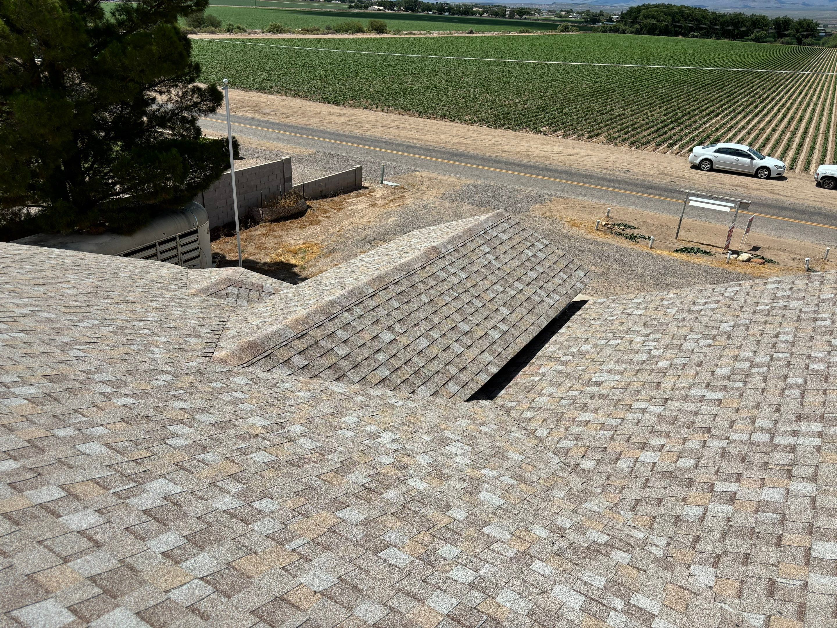 Park's Full Re-roof by All Storm Roofing & Construction