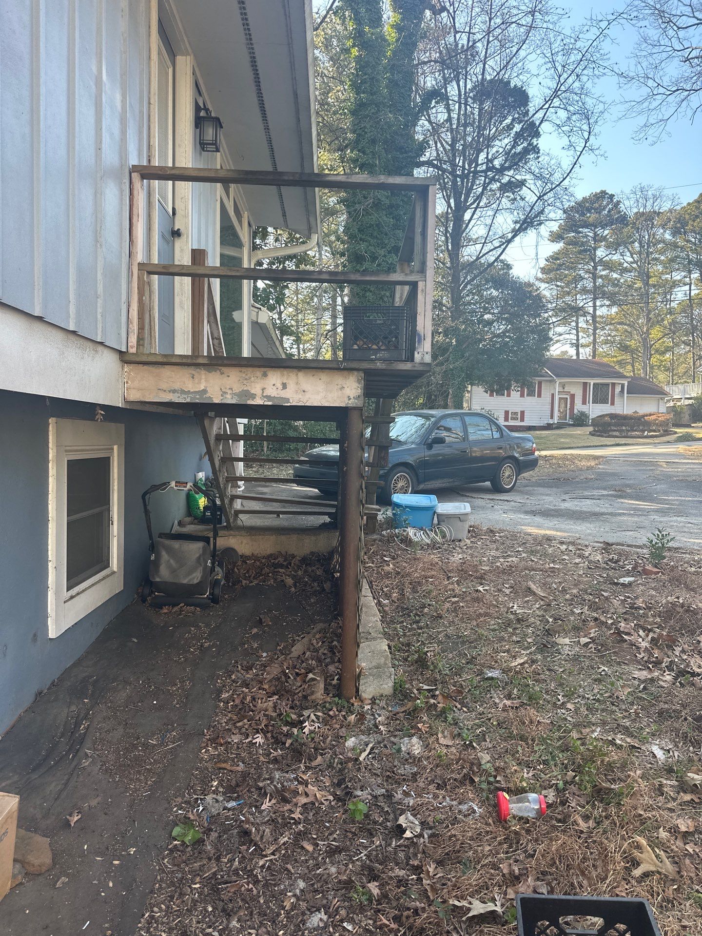 Atlanta, GA Deck Rebuild using Pressure Treated Pine by Nelson Exteriors 