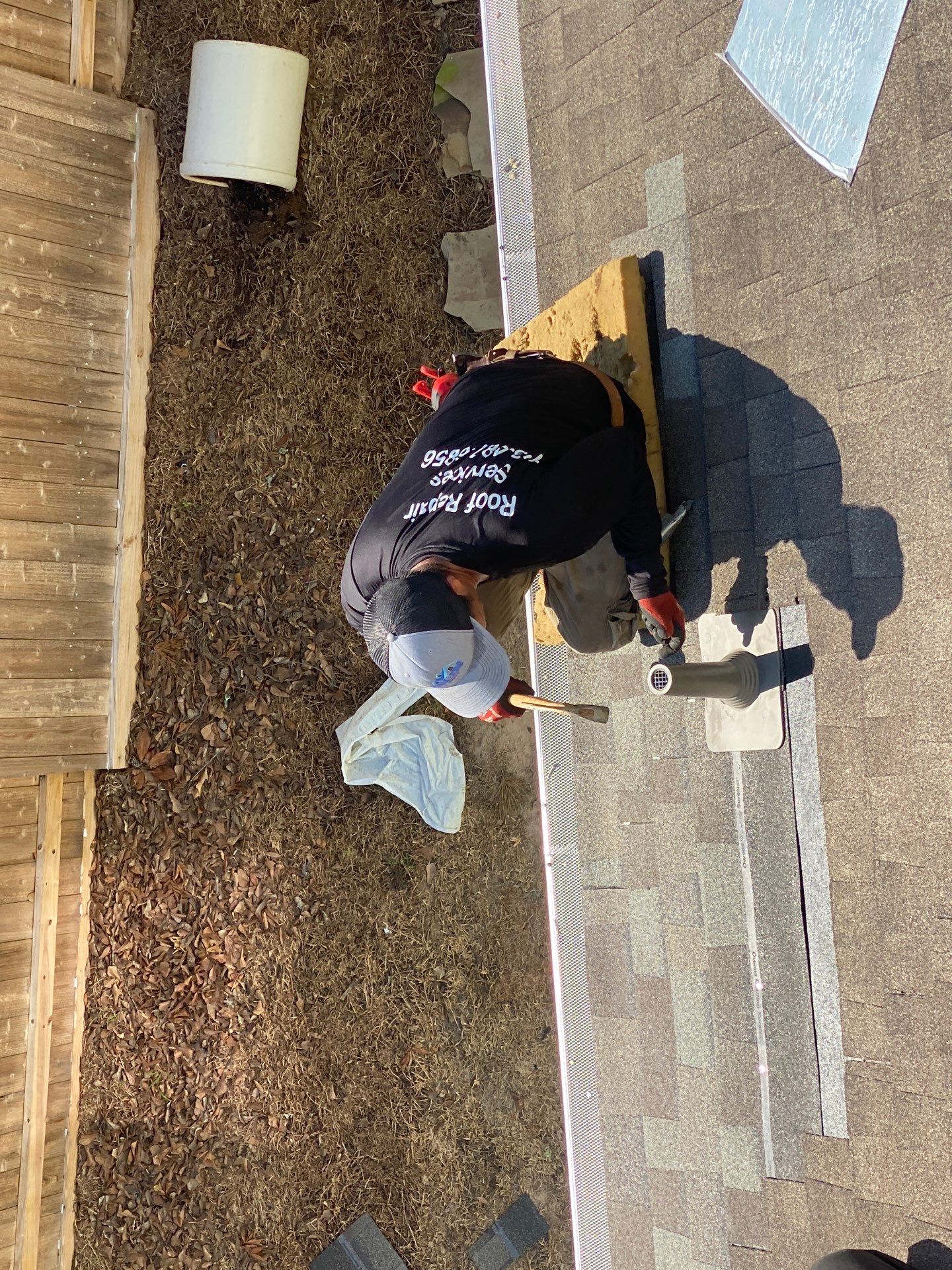 Residential Roofing Repair using Owen's Corning Duration (Lifetime) Shingles by Roof Repair Company