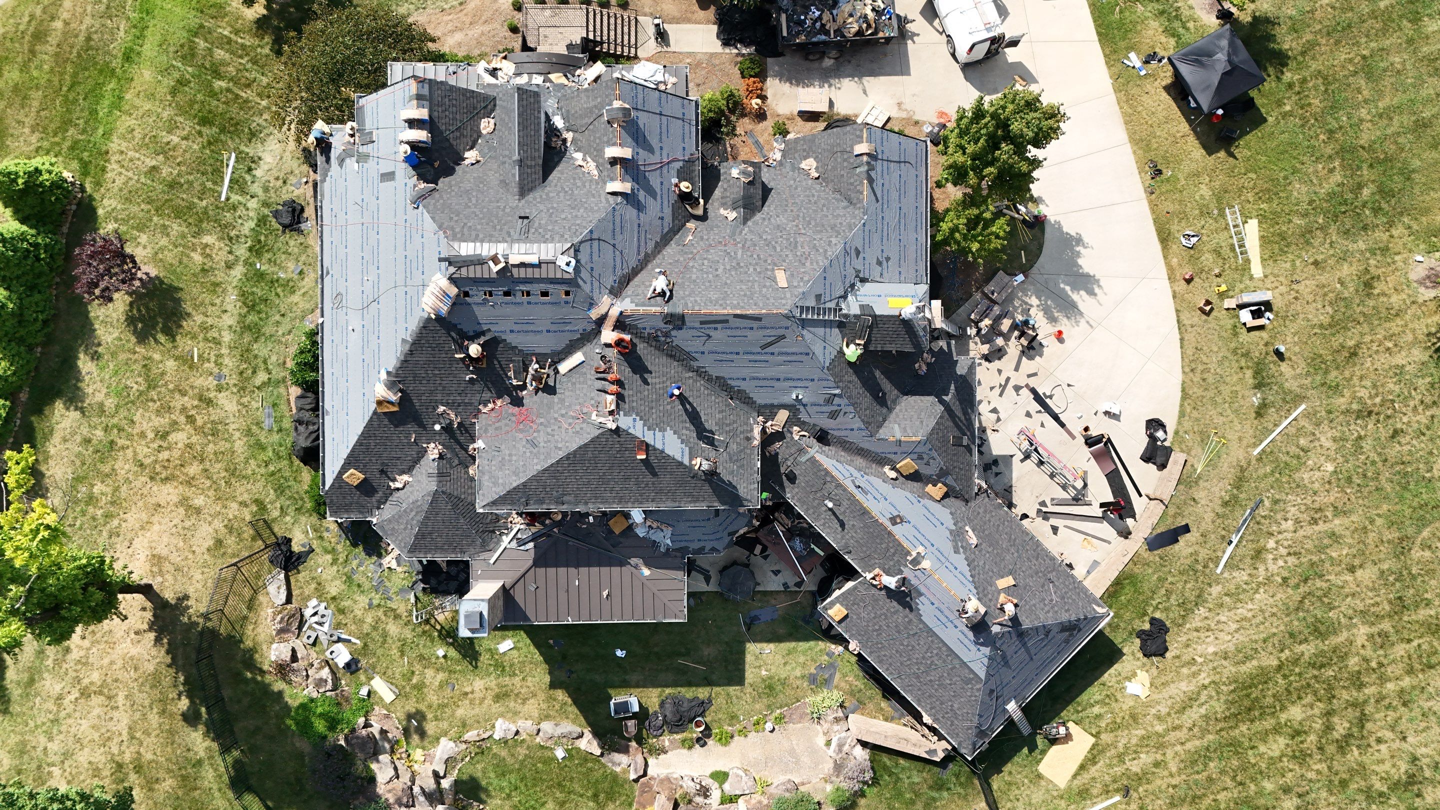 Espresso Re-Roof by Royal House LLC