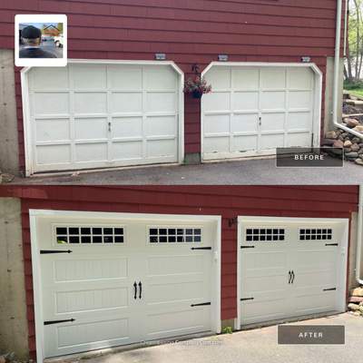 Stylish Amarr Designer Choice Garage Door Installation