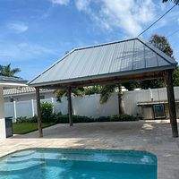 .032 Aluminum 1.5" Mechanical Seam Dove Gray by Total Roofing System The Metal Roof Experts