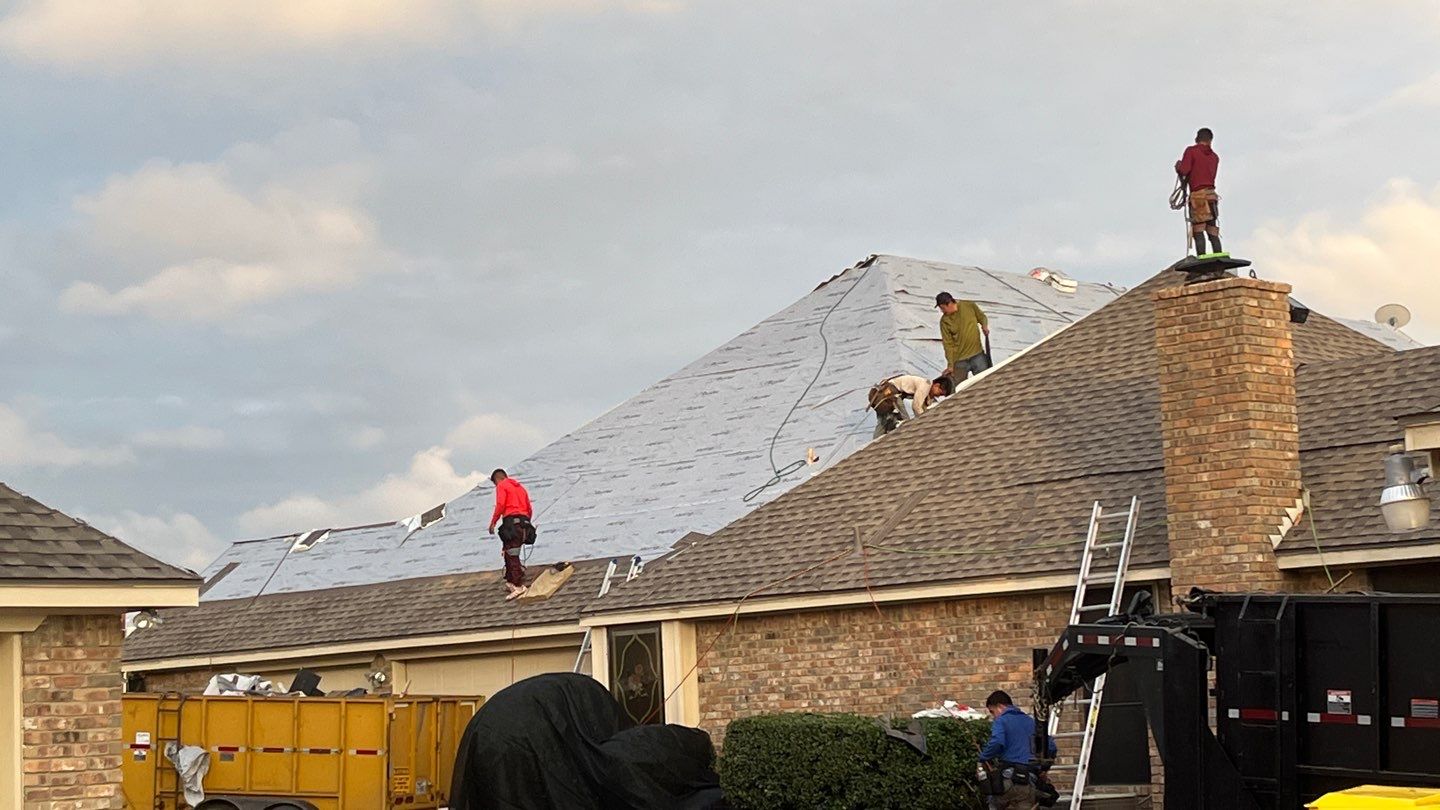 Rendon Forth Worth Texas Large Estate - Roofing Installation using GAF Timberline Armorsheild 2 Class 4 Impact Resistant Shingle System by First United Roofing & Construction