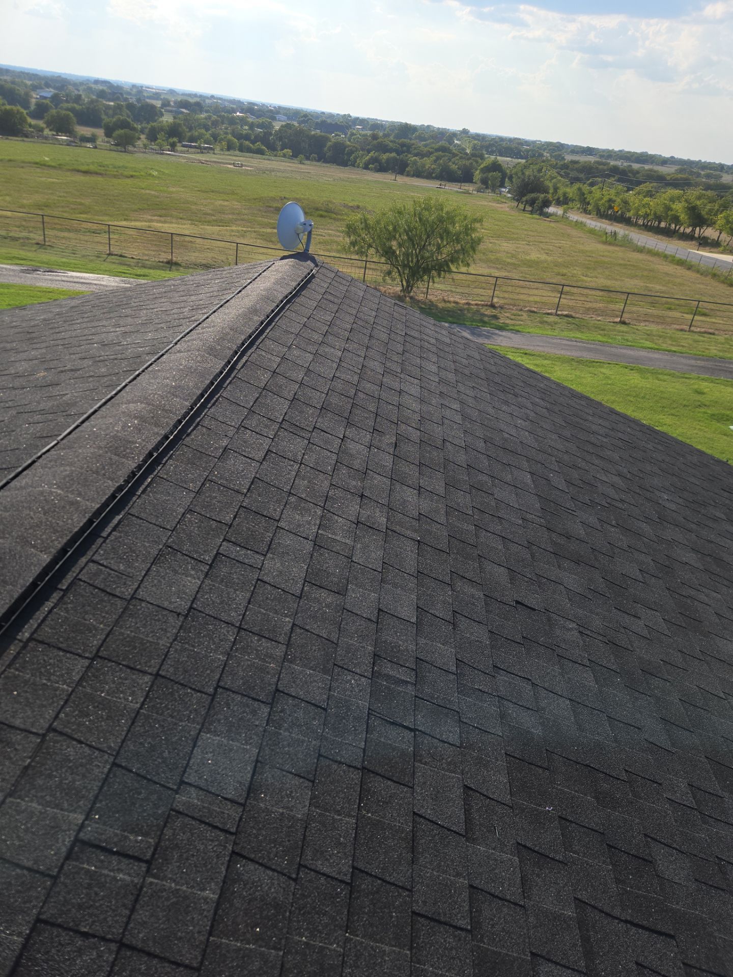 Project in Justin by Lonestar Roofing and Restoration LLC.
