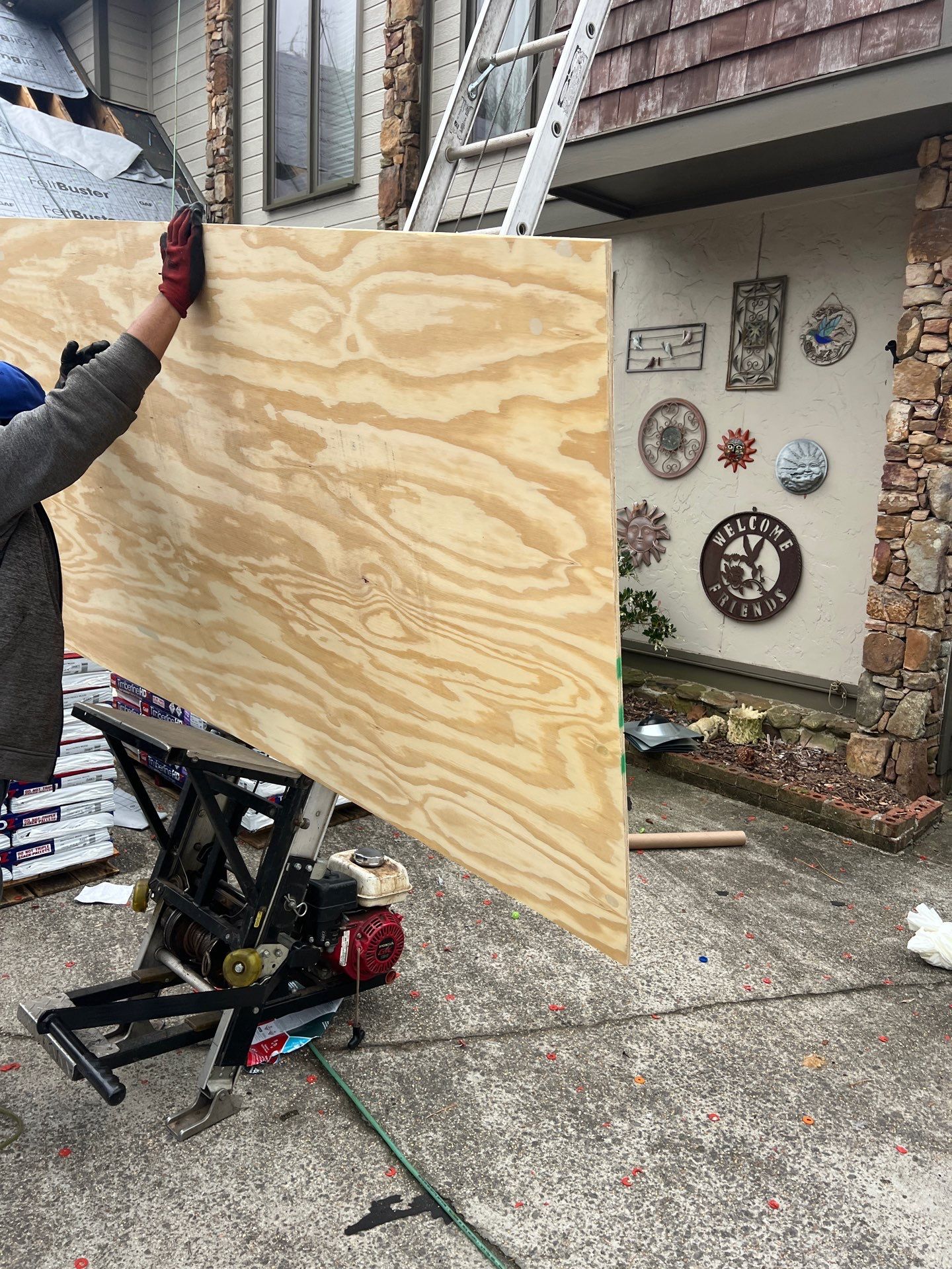 Residential Roofing Installation in Birmingham (Weathered Wood) by The Roofing Dudes