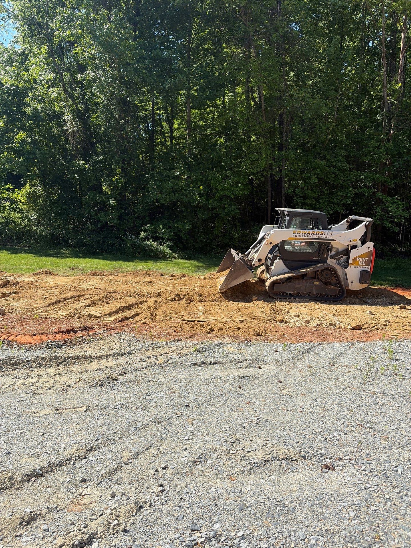 Residential Site Grading and Stormwater Drainage Installation in Thomasville by Four Oaks Grading and Septic, LLC