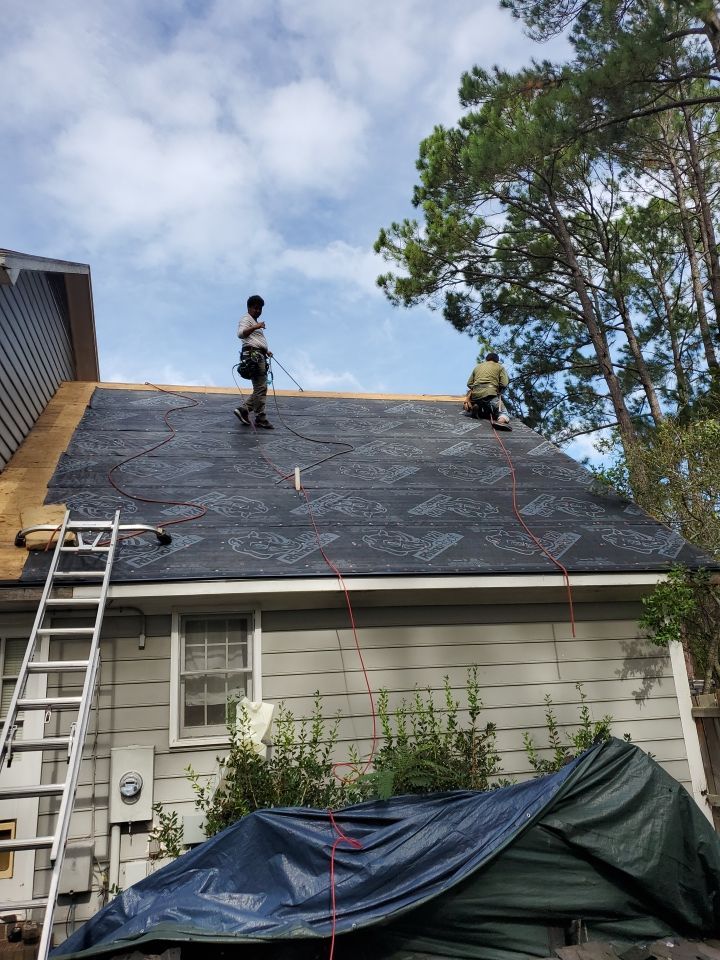 Residential Roofing and Porch Rebuild using Owens Corning Duration Shingles by Indigo State Roofing