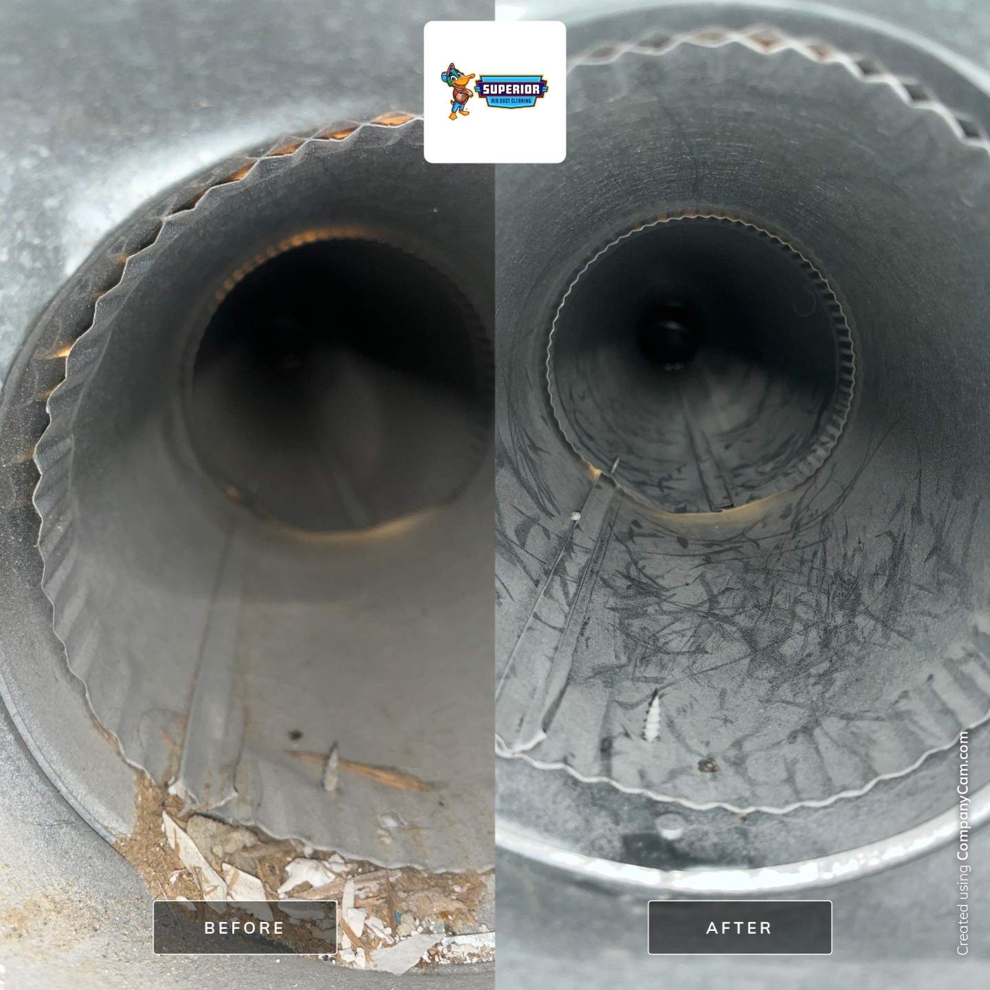 Air Duct Cleaning With a Vacuum Truck in Beaver Falls, PA by Superior Air Duct Cleaning