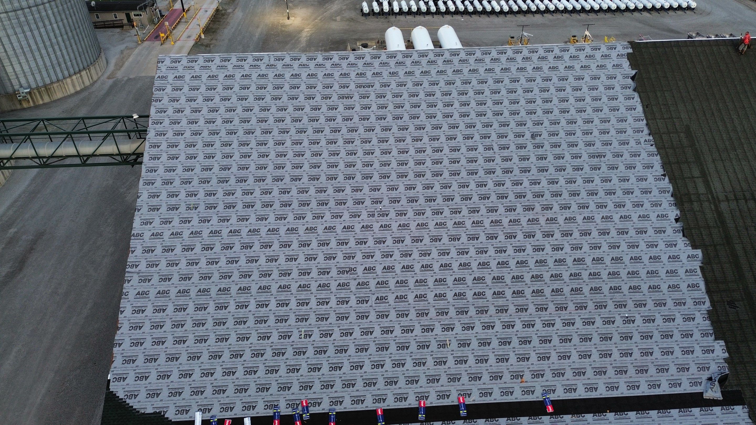 Commercial Roofing Installation using Timberline HDZ Shingles - Hunter Green by RoofX 