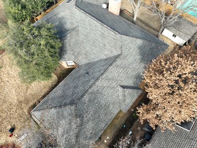 Residential Roofing Installation using Atlas Pinnacle Pristine Weathered Wood