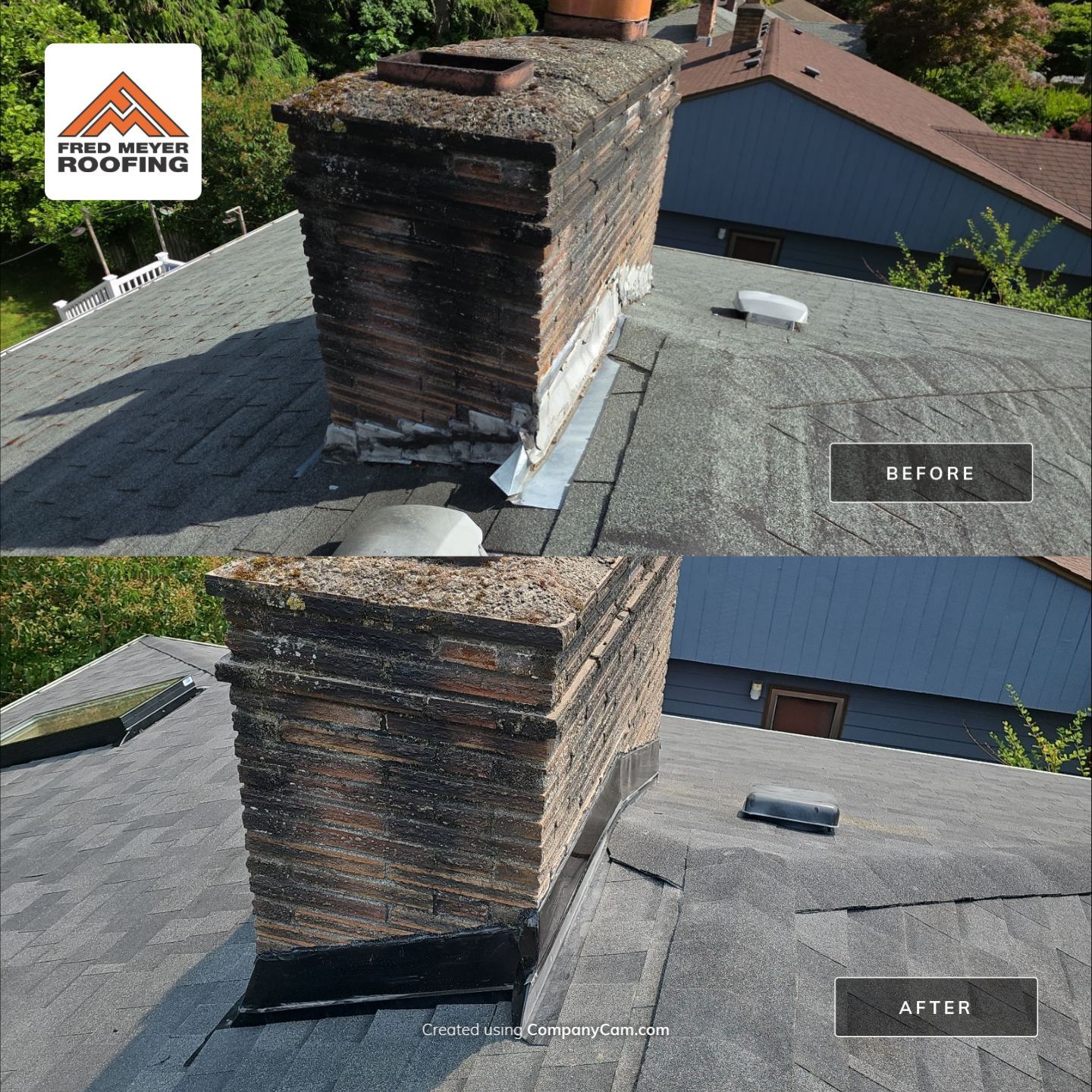 Roofing Project in Seattle by Fred Meyer Roofing
