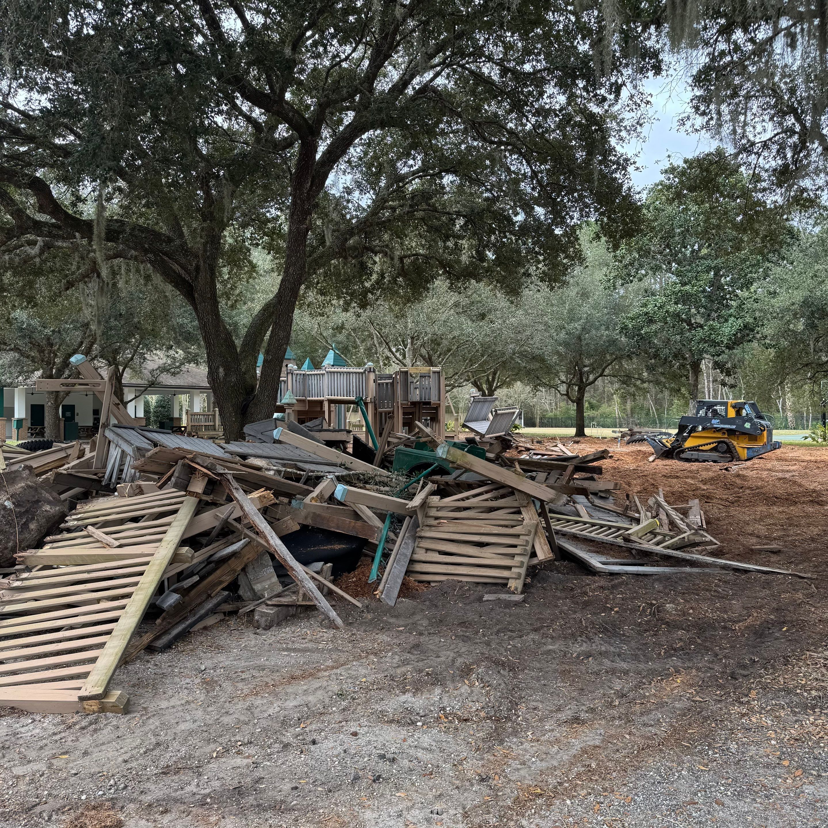Volunteer Work | Deerwood Community Playground by ProGreen Services