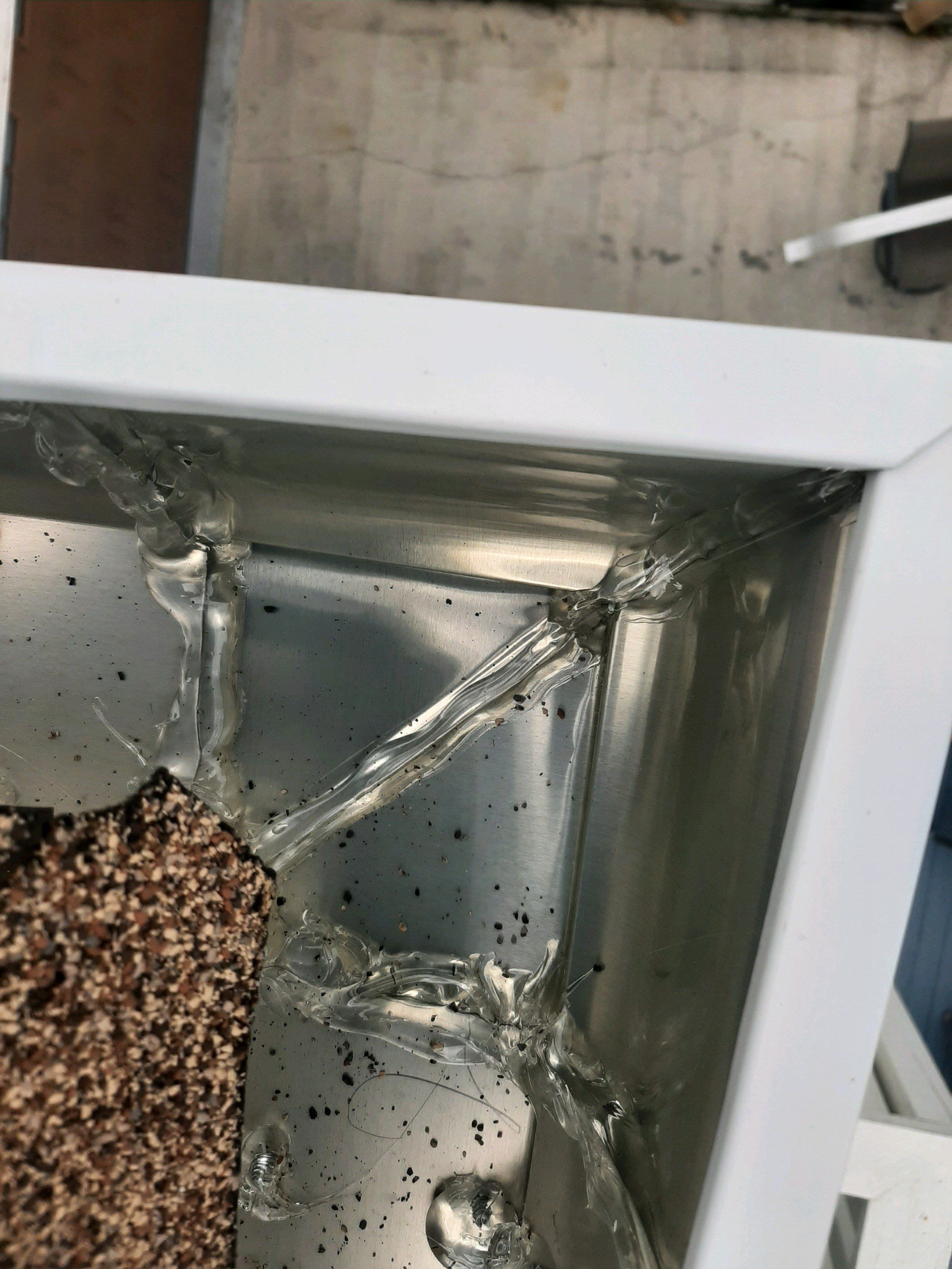 Seamless Gutter Installation using White K-Style Gutters by Gutter Professors