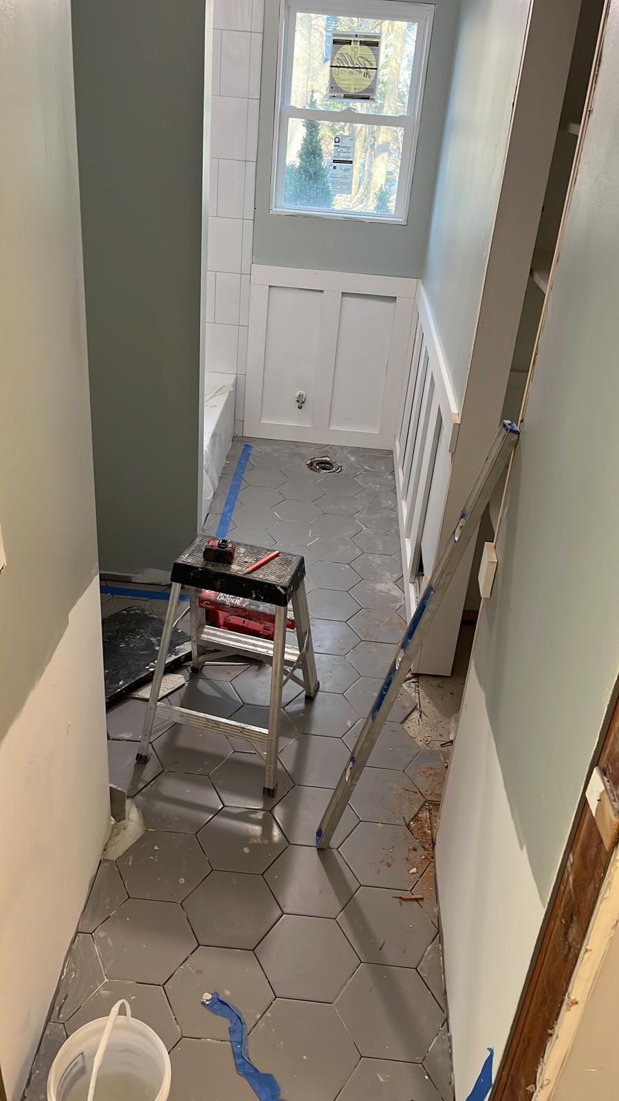 Bathroom Remodel using Tile by Home Concepts Construction
