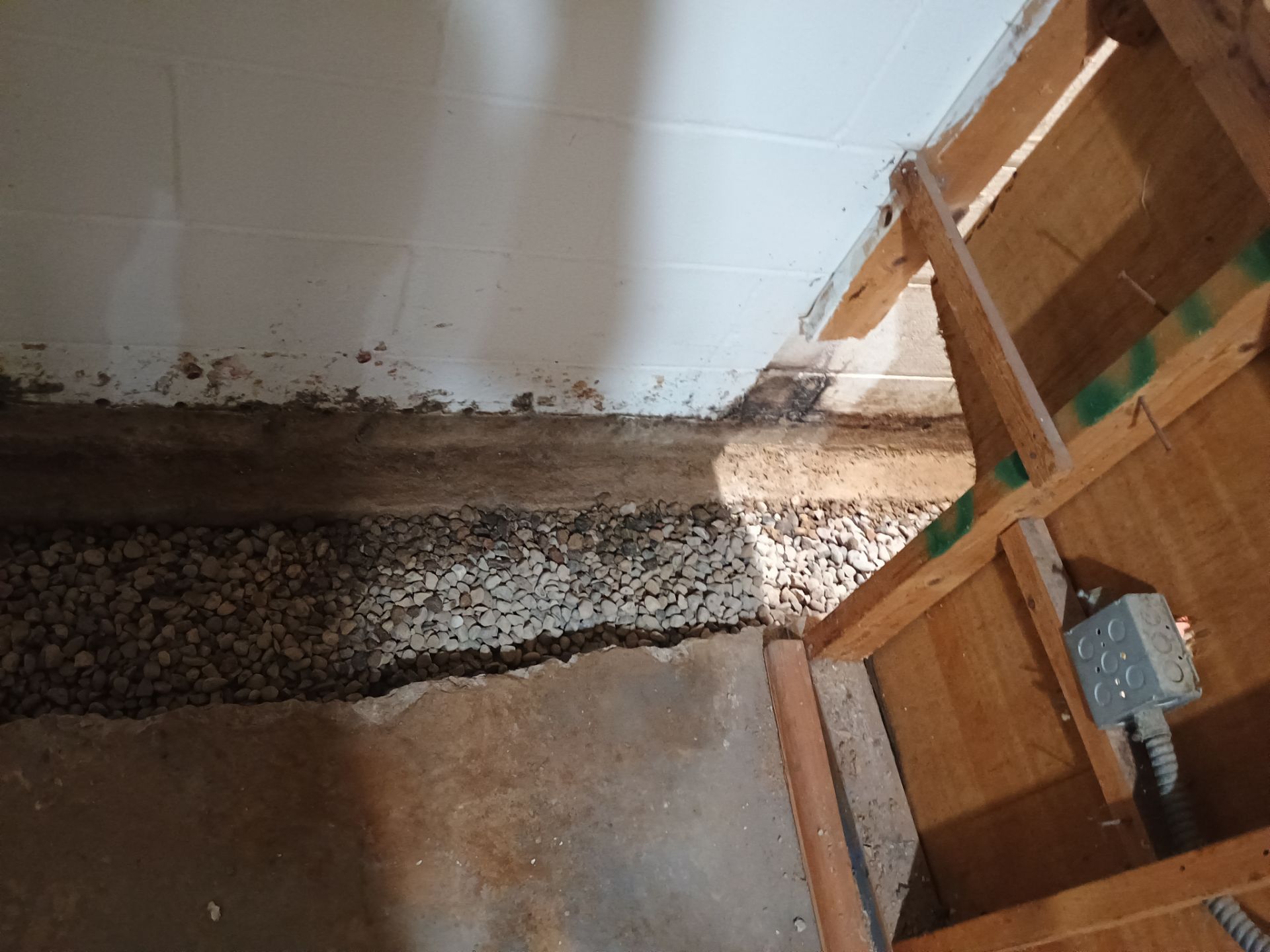 Interior Drain Tile Installation in Columbia Heights, MN by Waterproofing Northeast