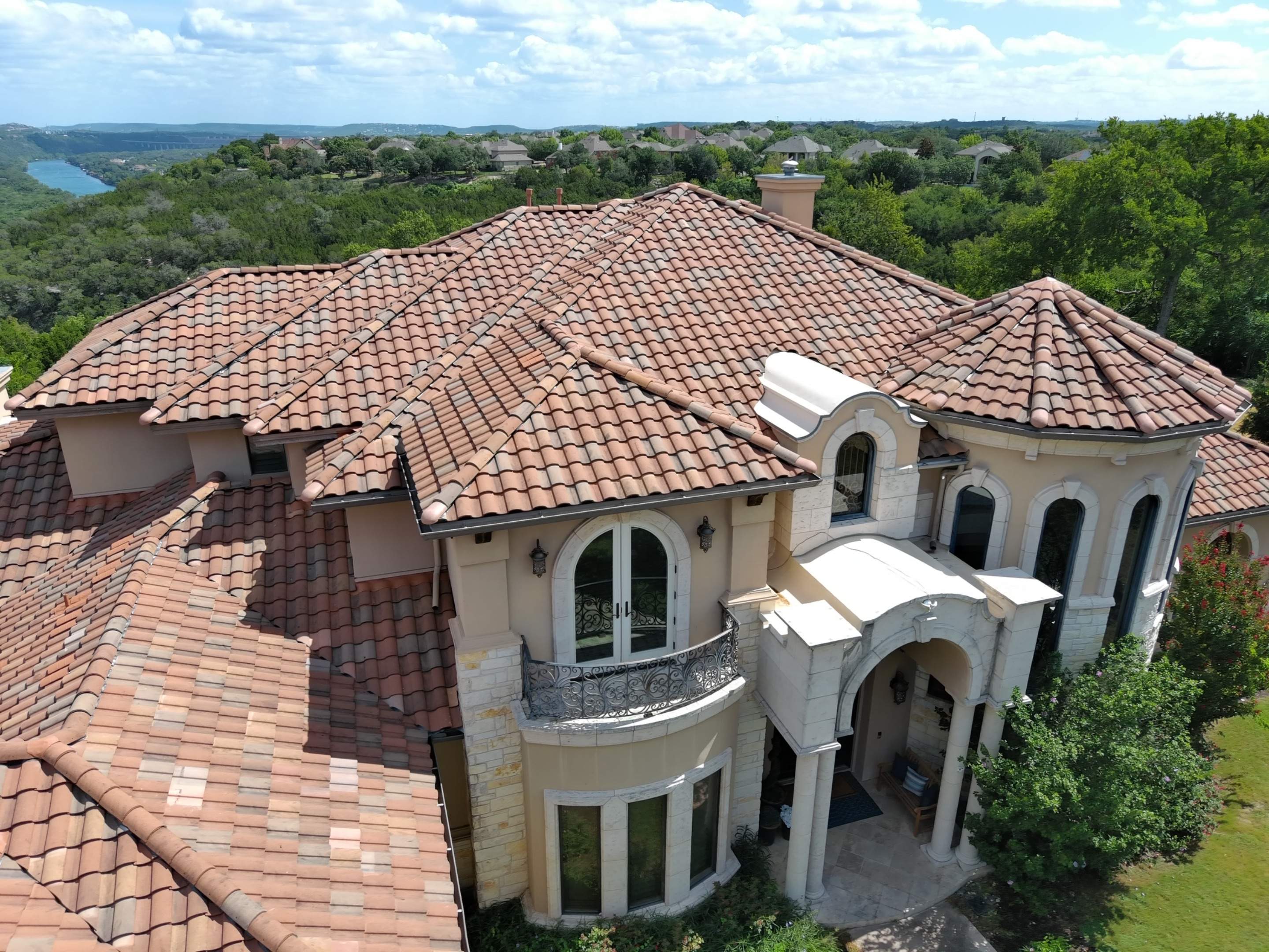 Tile Roof in Steiner Ranch by Skywall Construction LLC