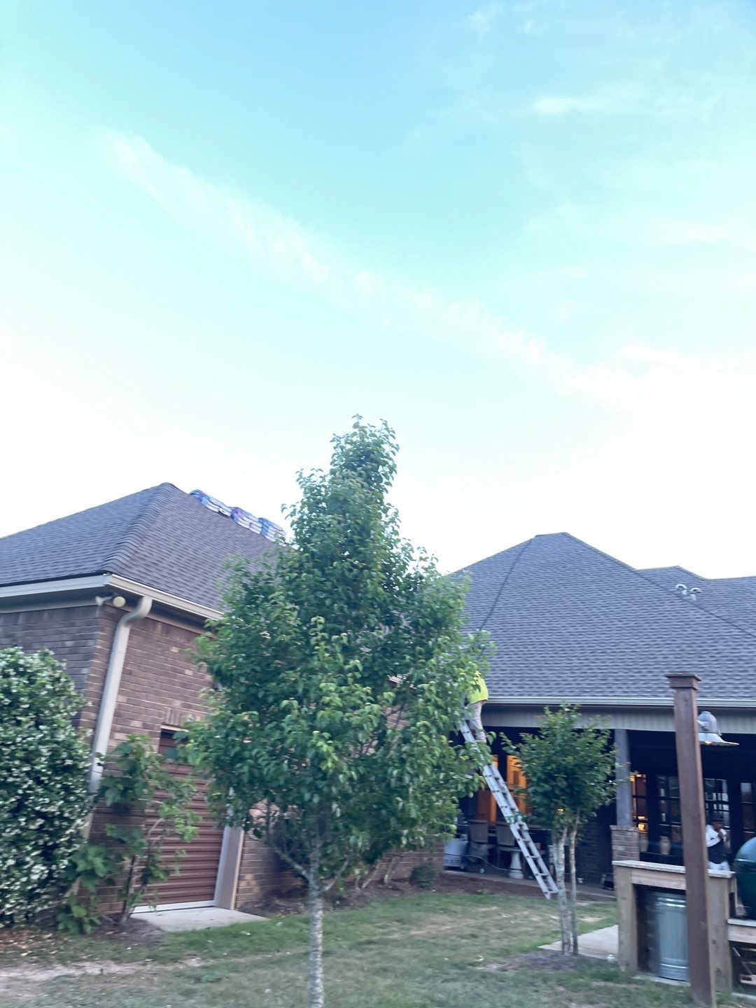 Residential Roofing Installation using Roof Replacement by American Roofing & Construction LLC