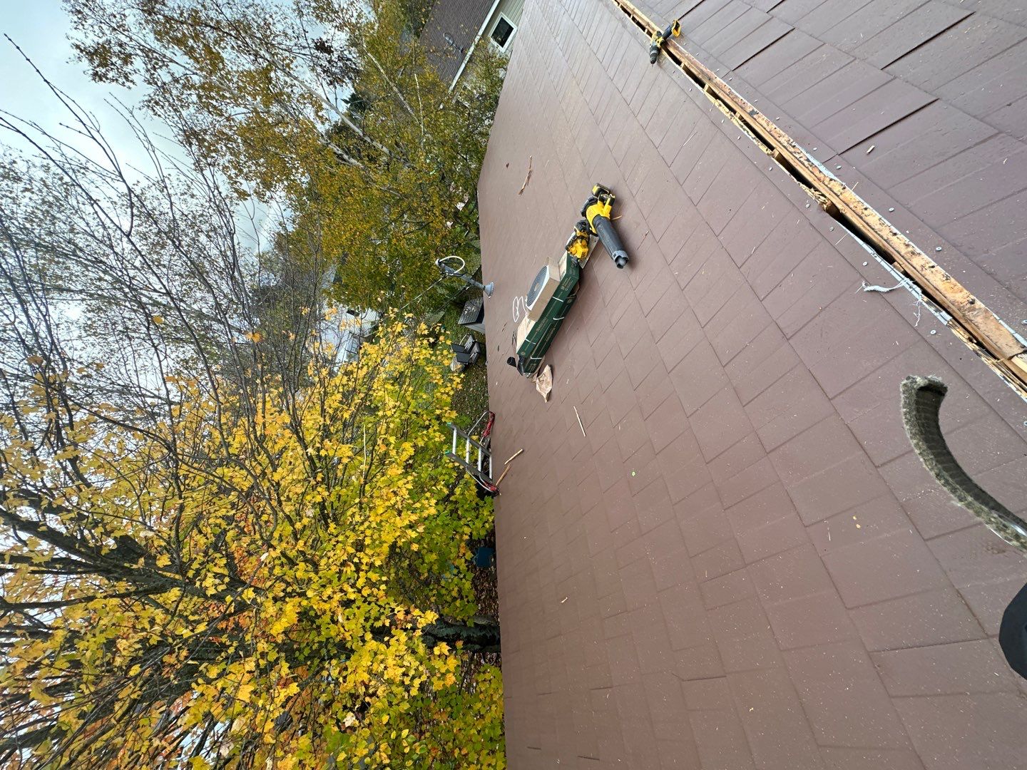 Residential Roofing Installation using Wakefield Bridge Steel Shingle by Ideal Steel by Artisan Roofing & Home Improvements Inc.