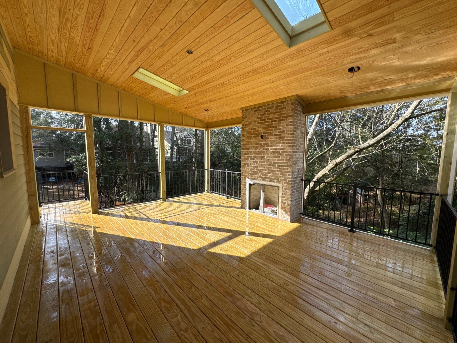 Atlanta Multi-Level Deck and Custom Screened-In Porch Addition by Swift Home Renovations