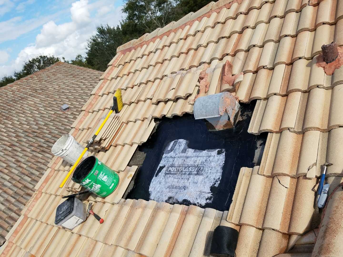 Concrete Tile and Flat Roof Repair in Boynton Beach by Aastro Roofing