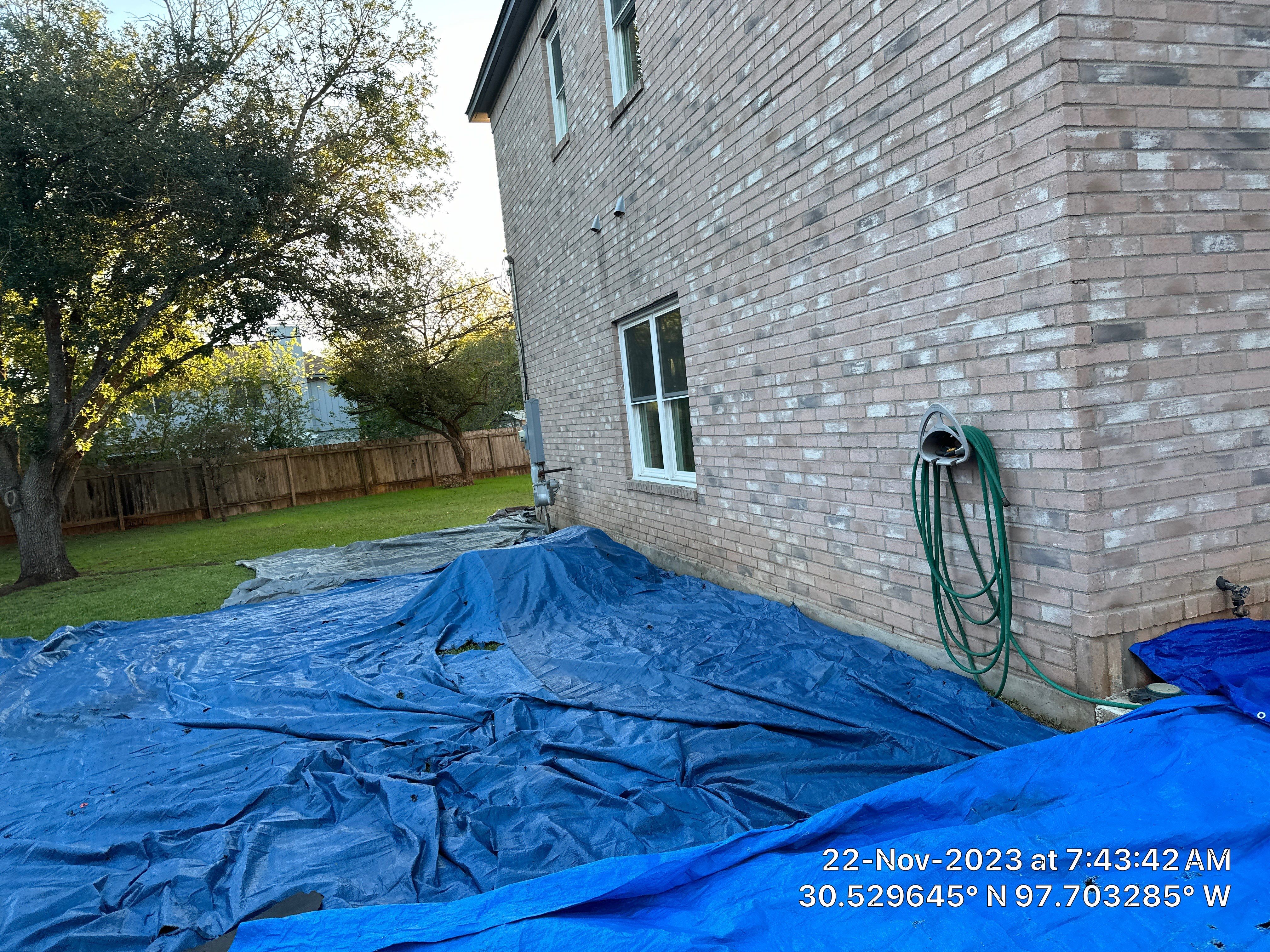 Architectural Shingle Roof Replacement and Decking Repair in Round Rock by Caliber Restoration LLC