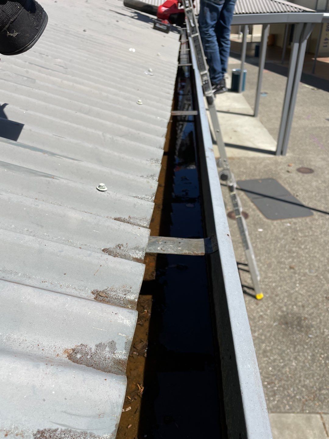 Commercial Gutter Cleaning-Los Altos by All One Solar Shine