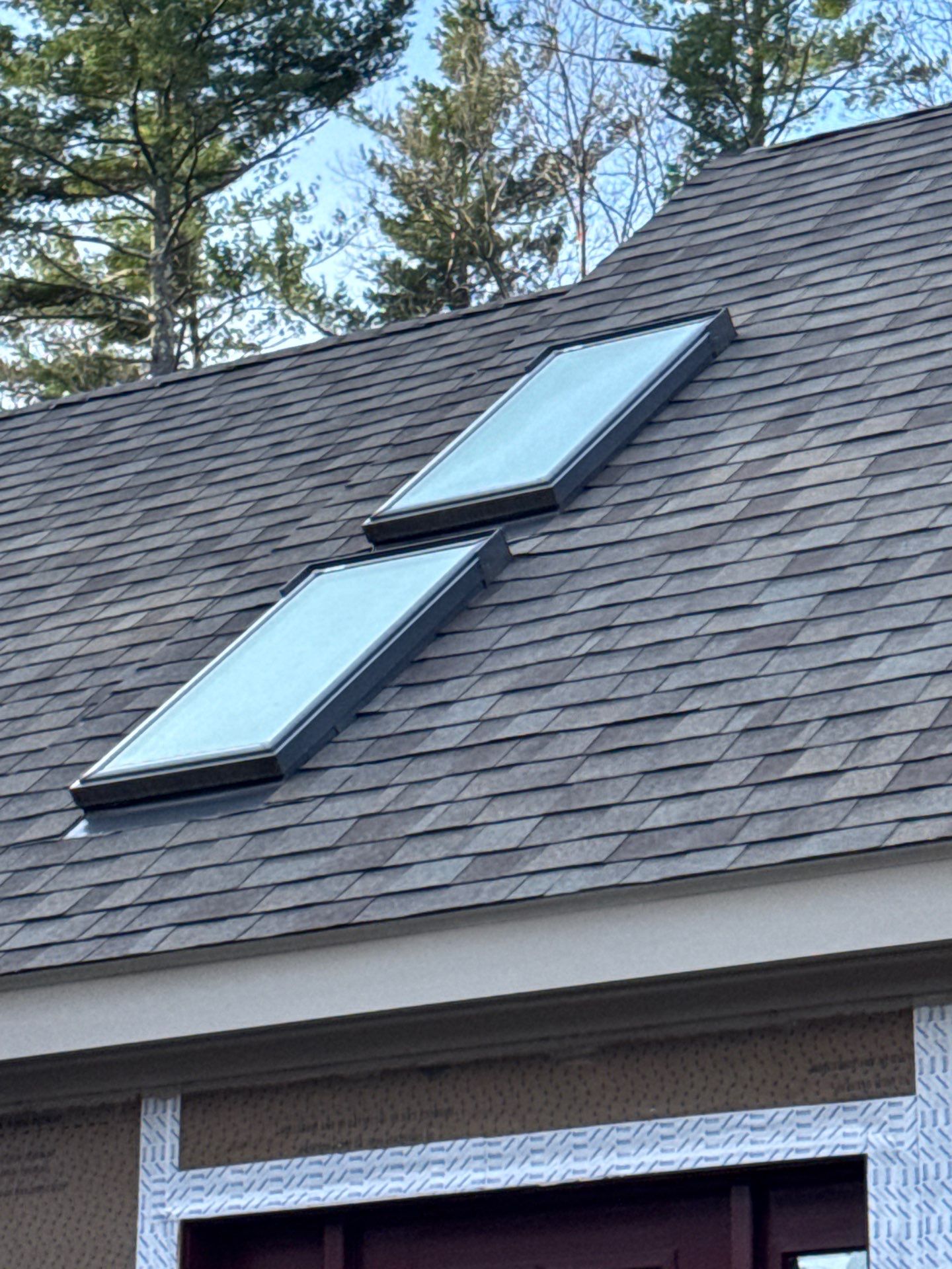 Complete House & Barn Roof with 13 Skylight Reflashing + EPDM Repairs by Mighty Dog Roofing of Greater Middlesex County