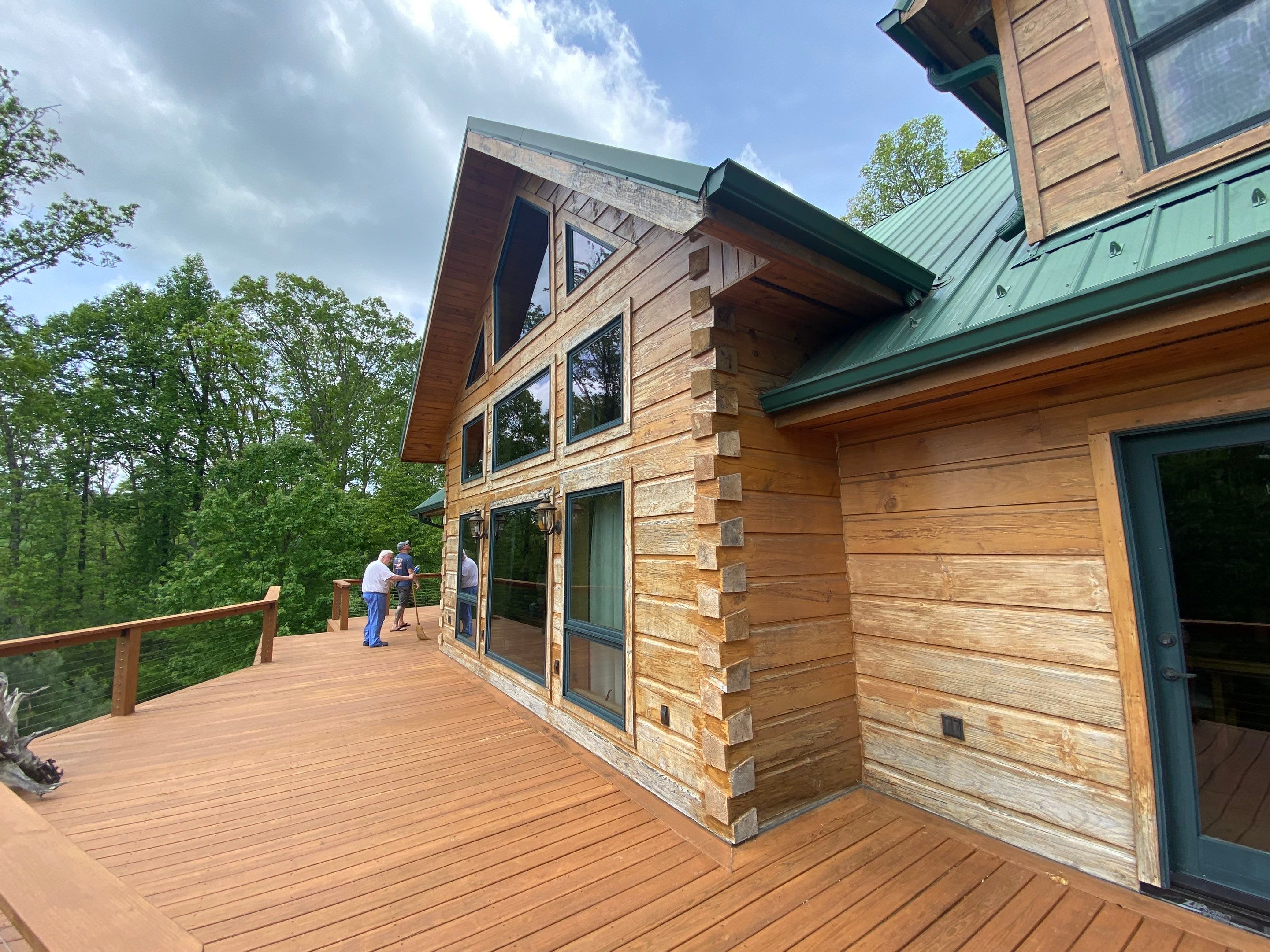 Cabin using Wood Sealant by DuraSeal