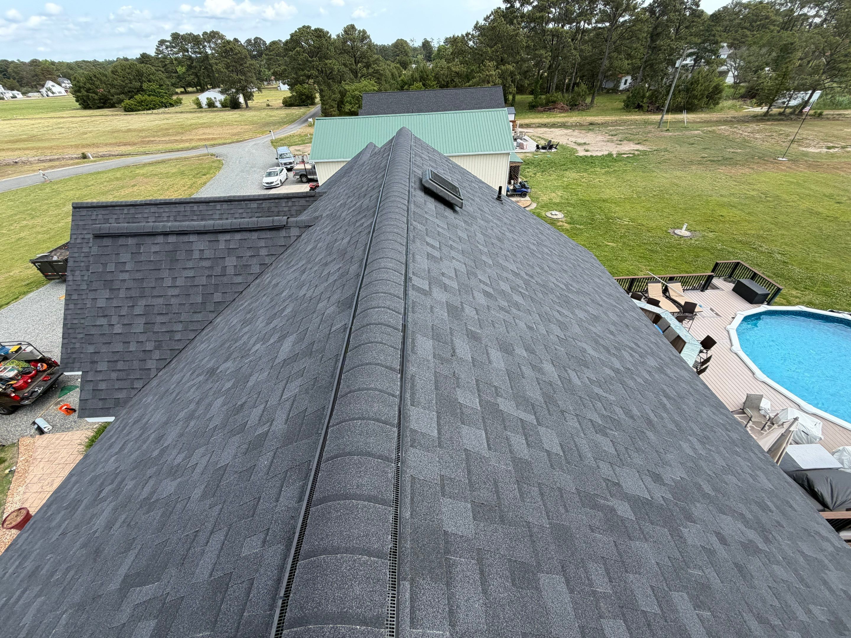 Comprehensive Roof, Soffit, and Fascia Replacement in New Point by Cade Construction