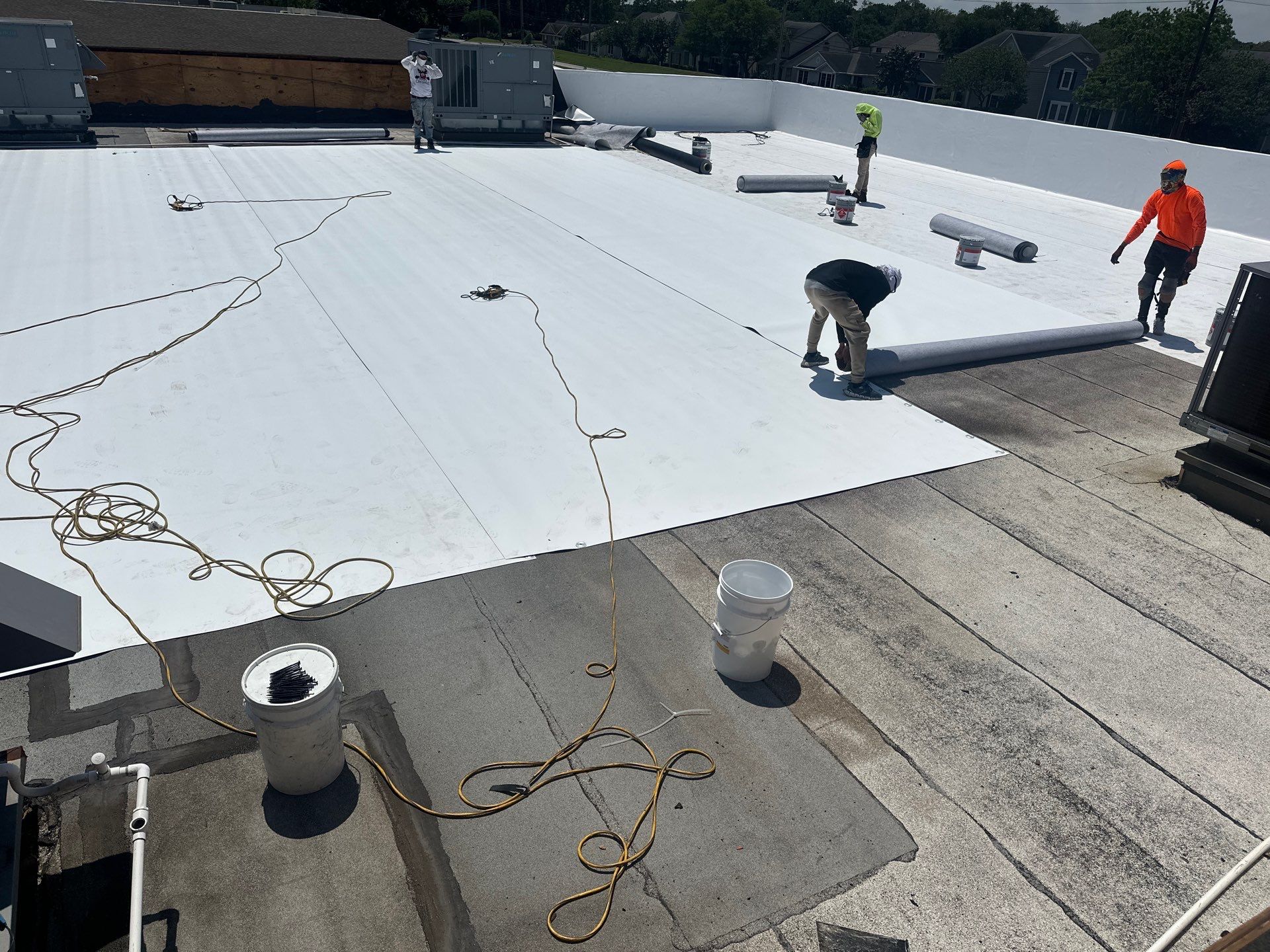 Project in Houston by Hartland Roofing & Construction