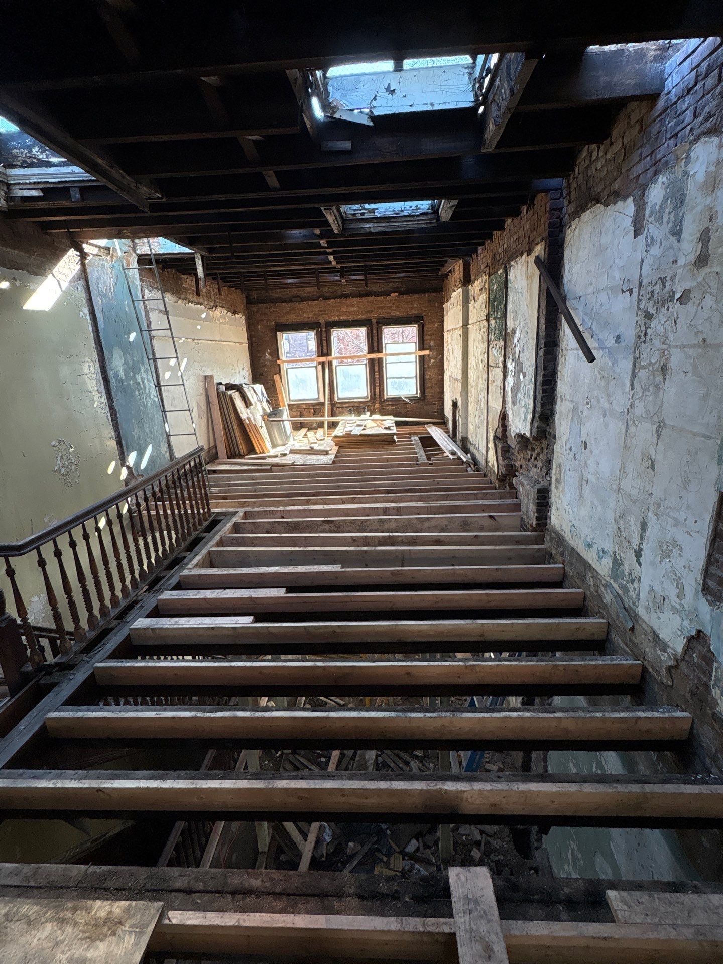 Major Remodel With Extension in Harlem by Omada Construction Corp