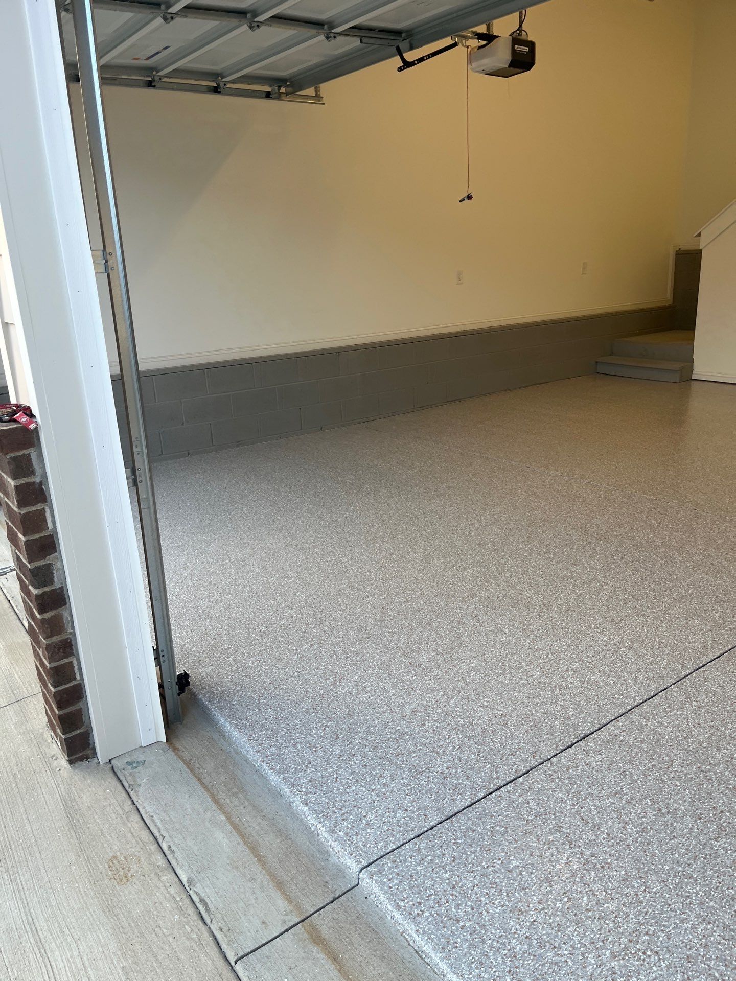 Garage Floor Coating using Palomino by My Garage Floor Guys