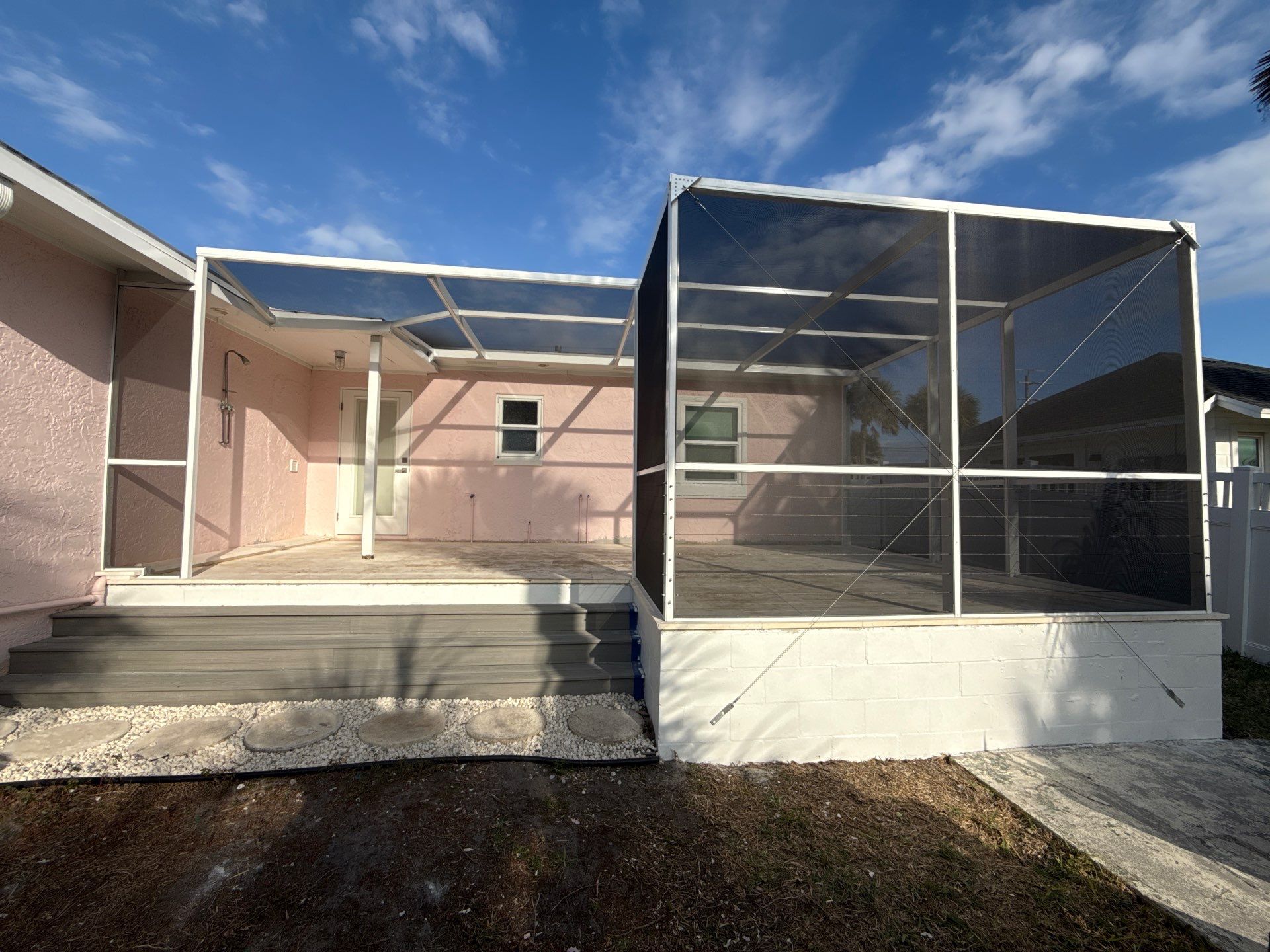 Project in Flagler Beach, Florida by Courtesy screening