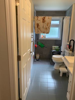 Accessible shower conversion