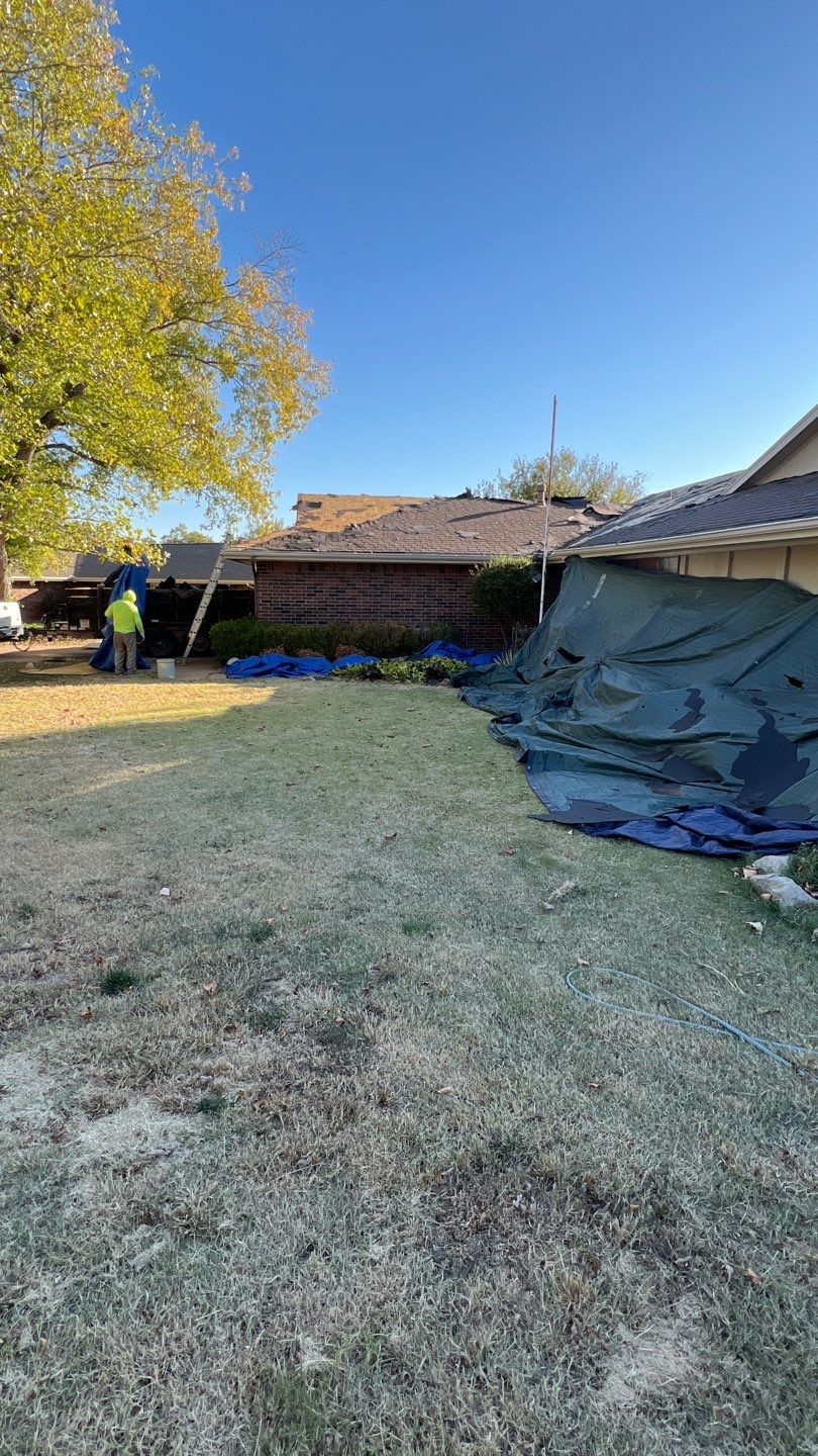 Residential Roofing Installation using GAF Natural Shadow  by A & H Roofing and Contracting