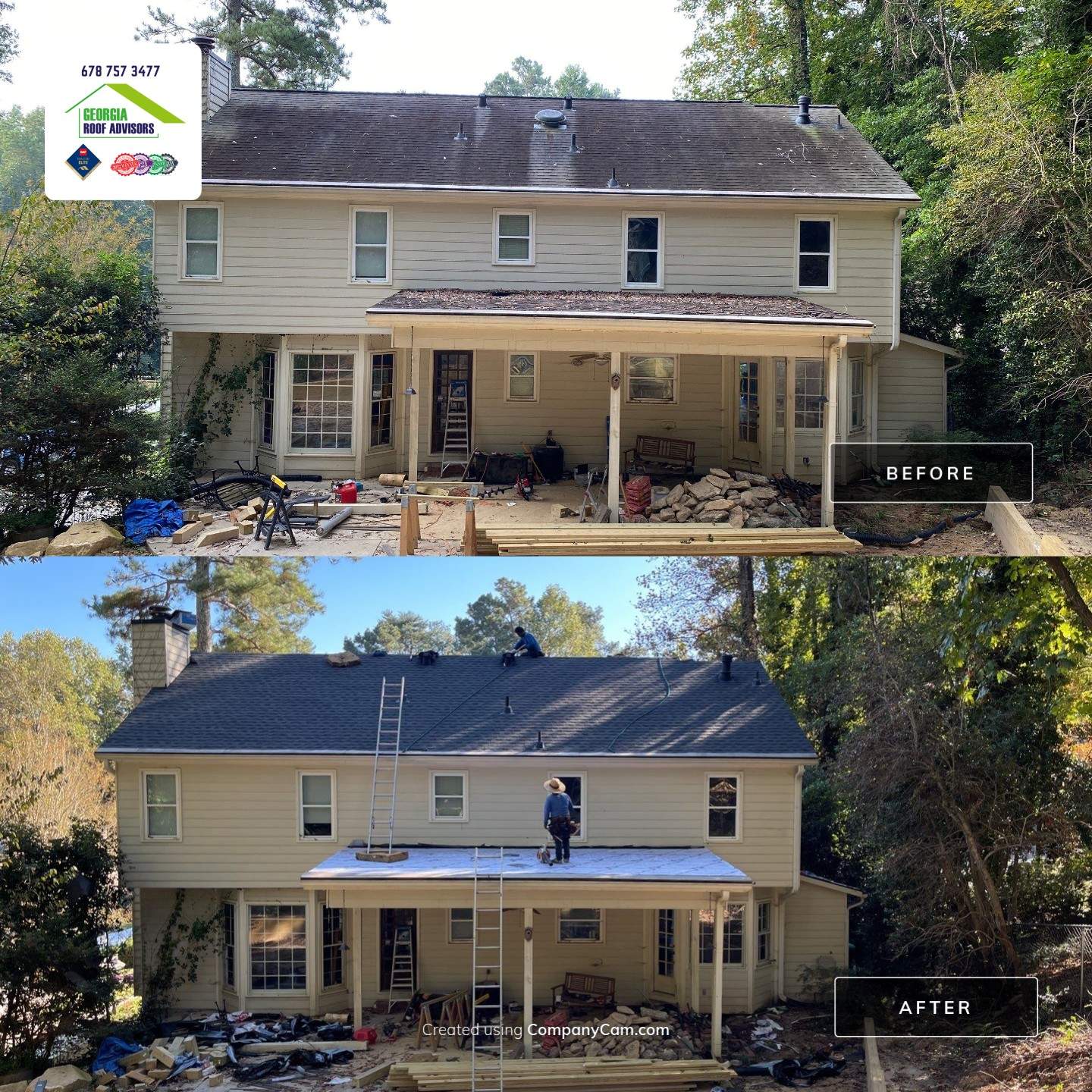 10-Year Warranty with GAF Timberline HDZ by Georgia Roof Advisors