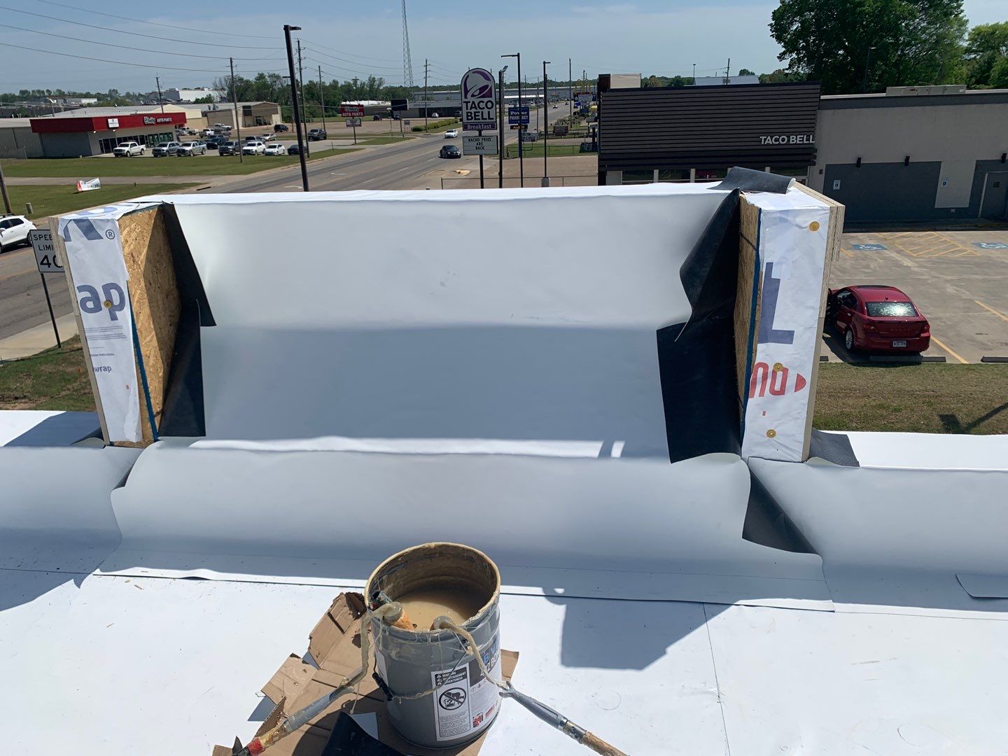 Chicken Express, Nashville by Hostetler Roofing
