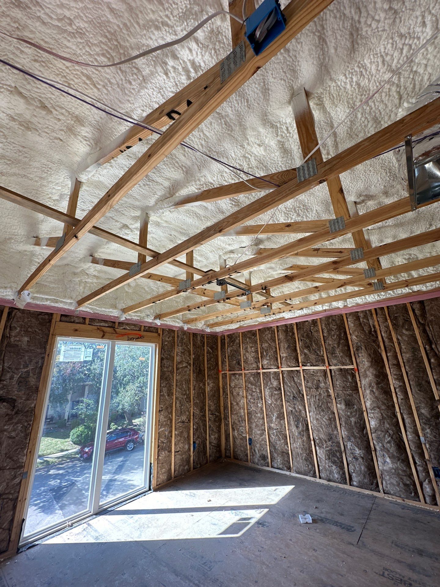 Batt/ Spray foam insulation by Apex Insulation Solutions