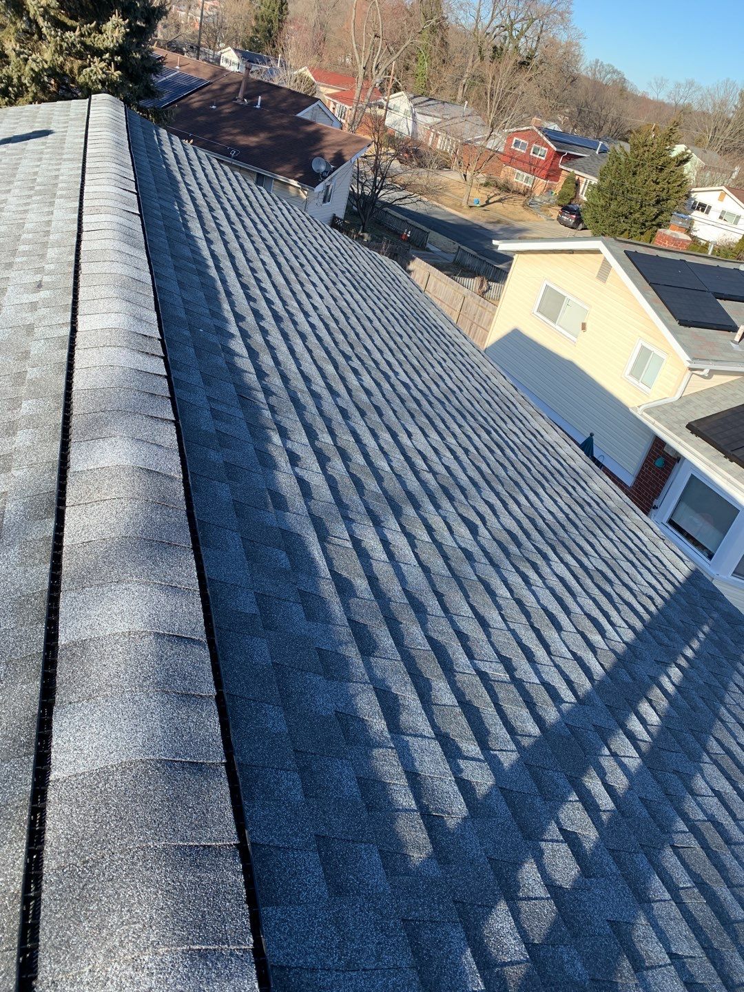 Roof Replacement using GAF Timberline HDZ by American Home Contractors
