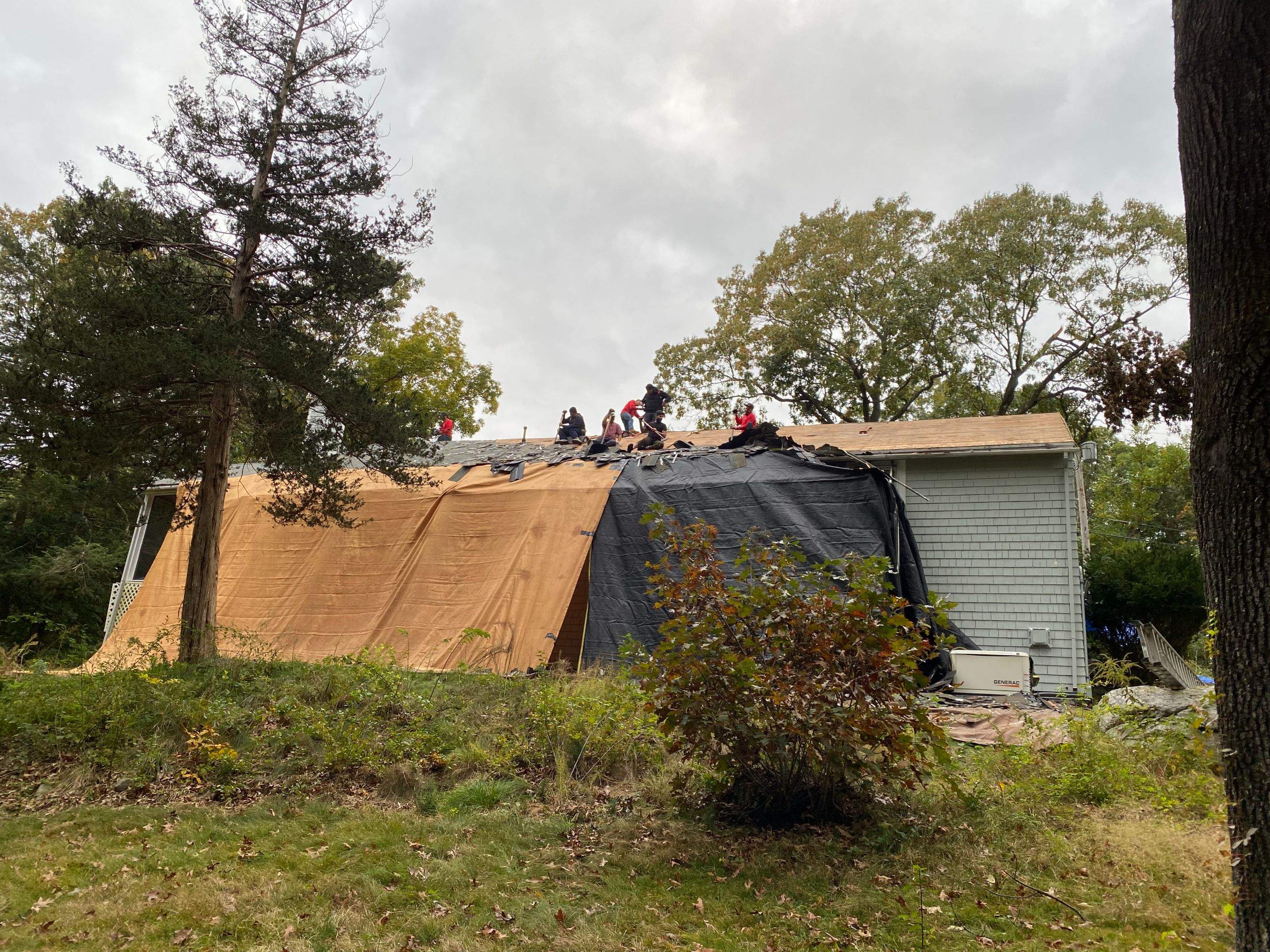 Roof Replacement + New Gutters & Guards — Chelmsford, MA by Mighty Dog Roofing of Greater Middlesex County