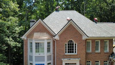 Roswell, GA Roof Replacement CertainTeed Landmark Pro Georgetown Gray