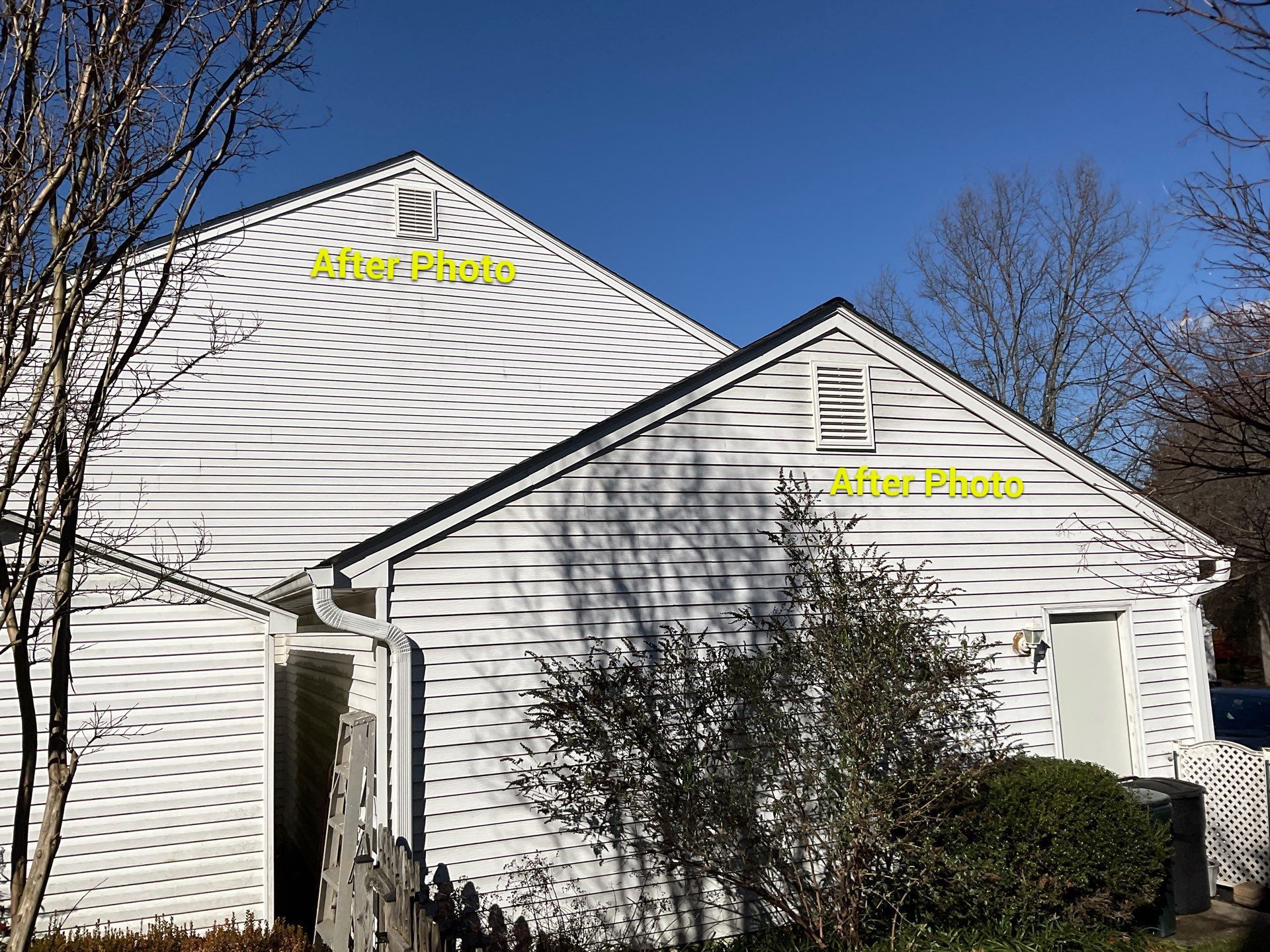 Installed new gable vent by Alpha Design Services