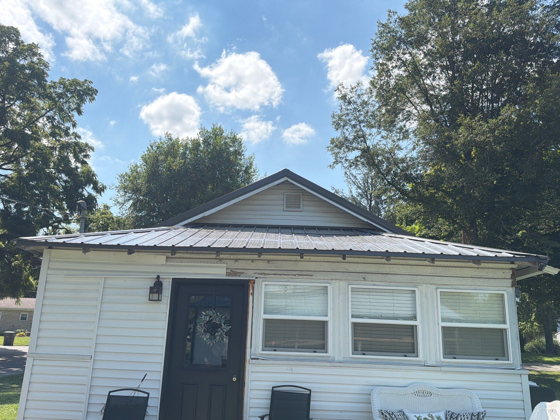 Classic Rib Metal Roofing - Charcoal by Hoel Roofing & Remodeling